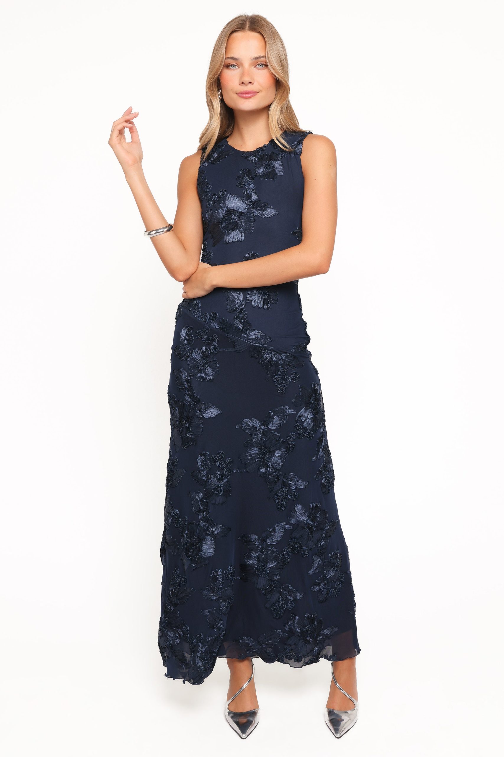 Ravina Maxi Dress - Blue - Image 5
