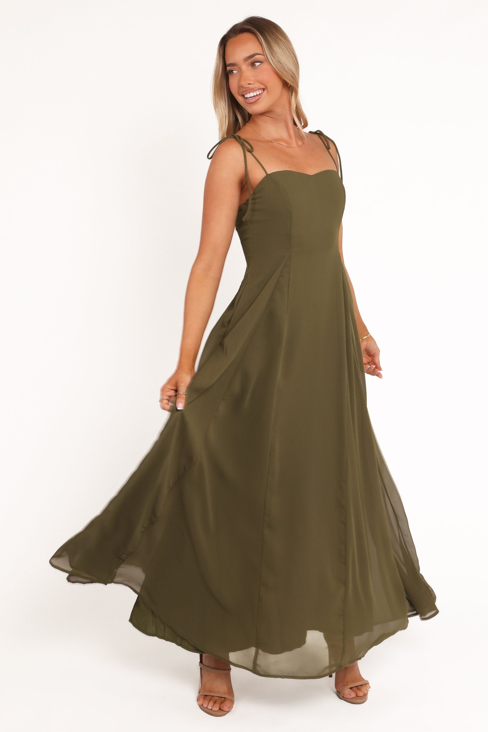 Rayna Maxi Dress - Olive - Image 2