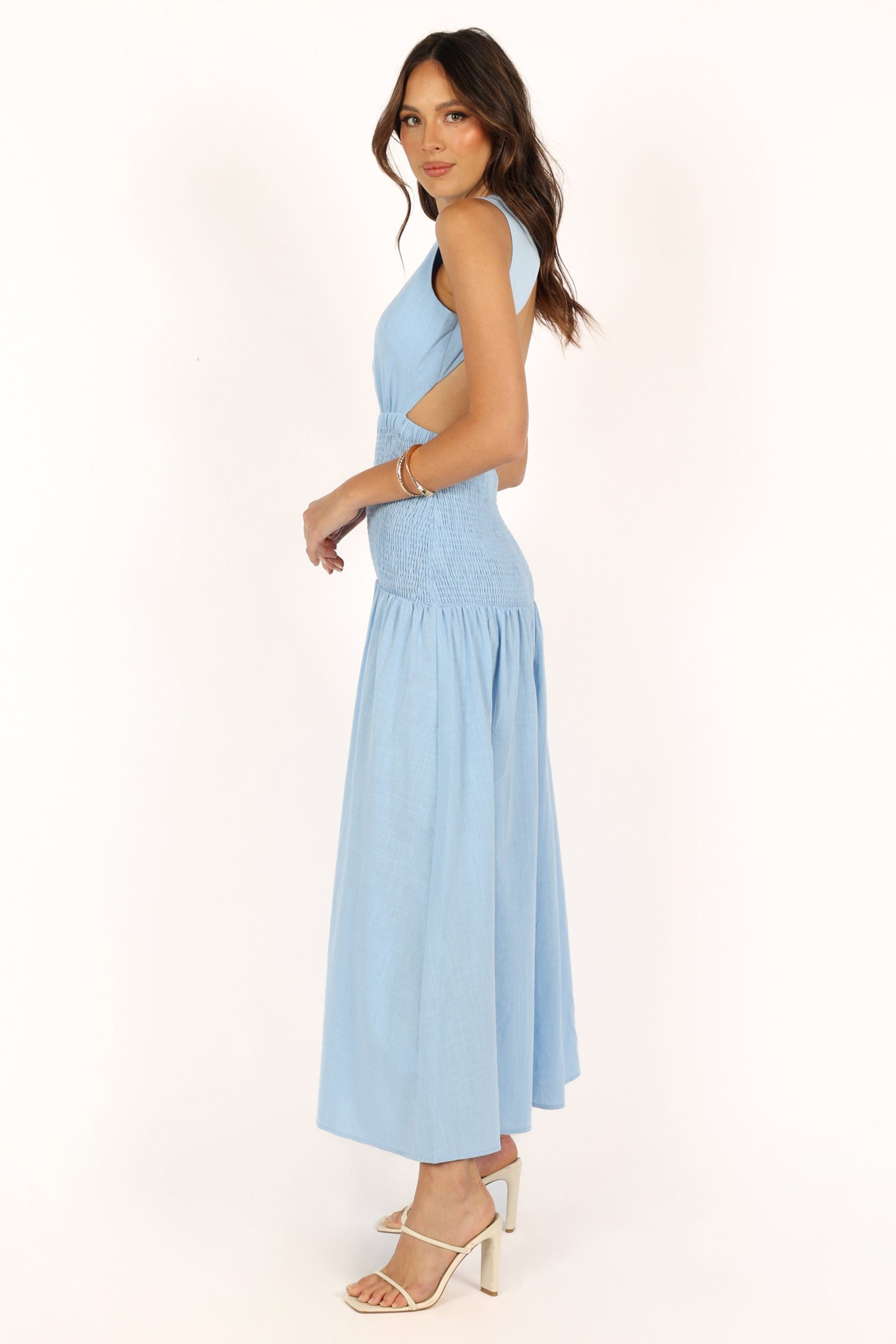 Reagan Maxi Dress - Blue - Image 8