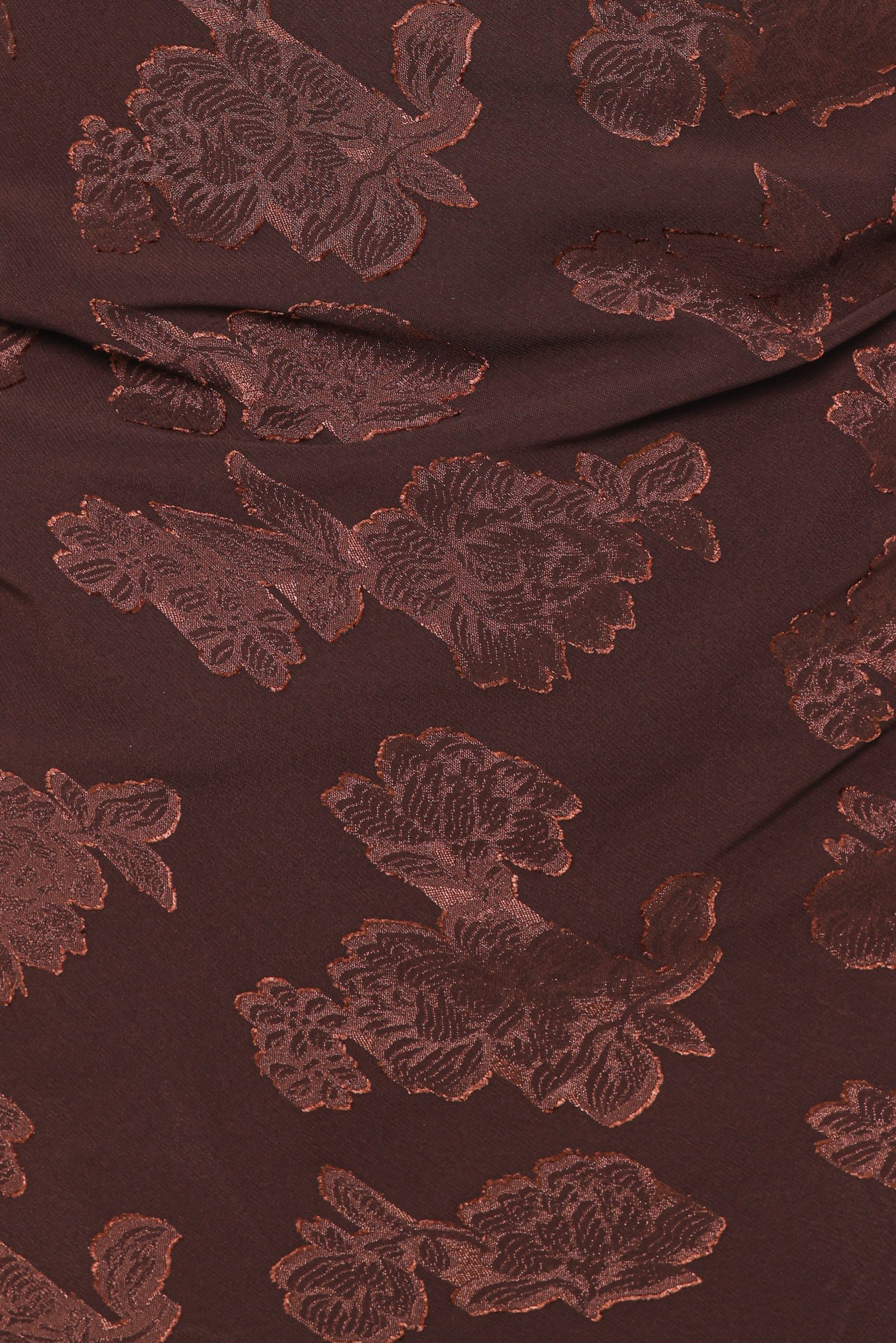 Remy Halterneck Maxi Dress - Brown - Image 5