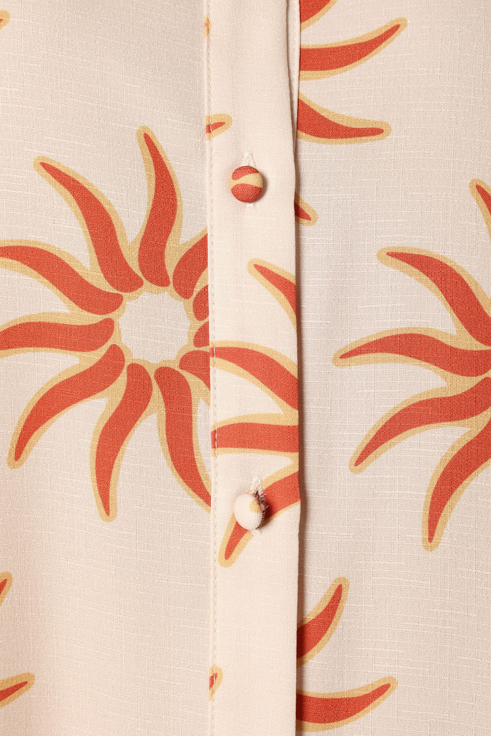 Ren Long Sleeve Mini Dress - Soleil - Image 10