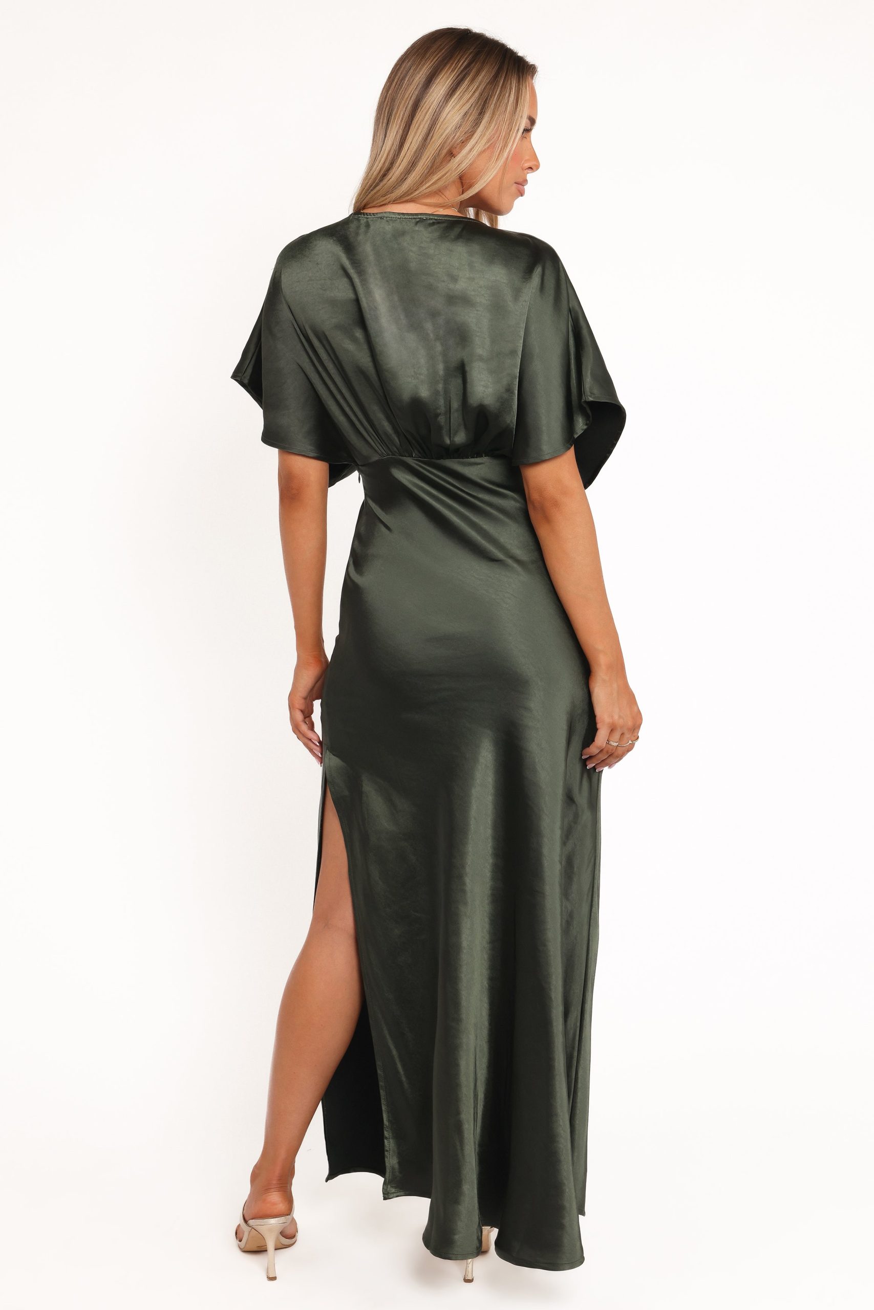 Ricki Maxi Dress - Olive Green - Image 3