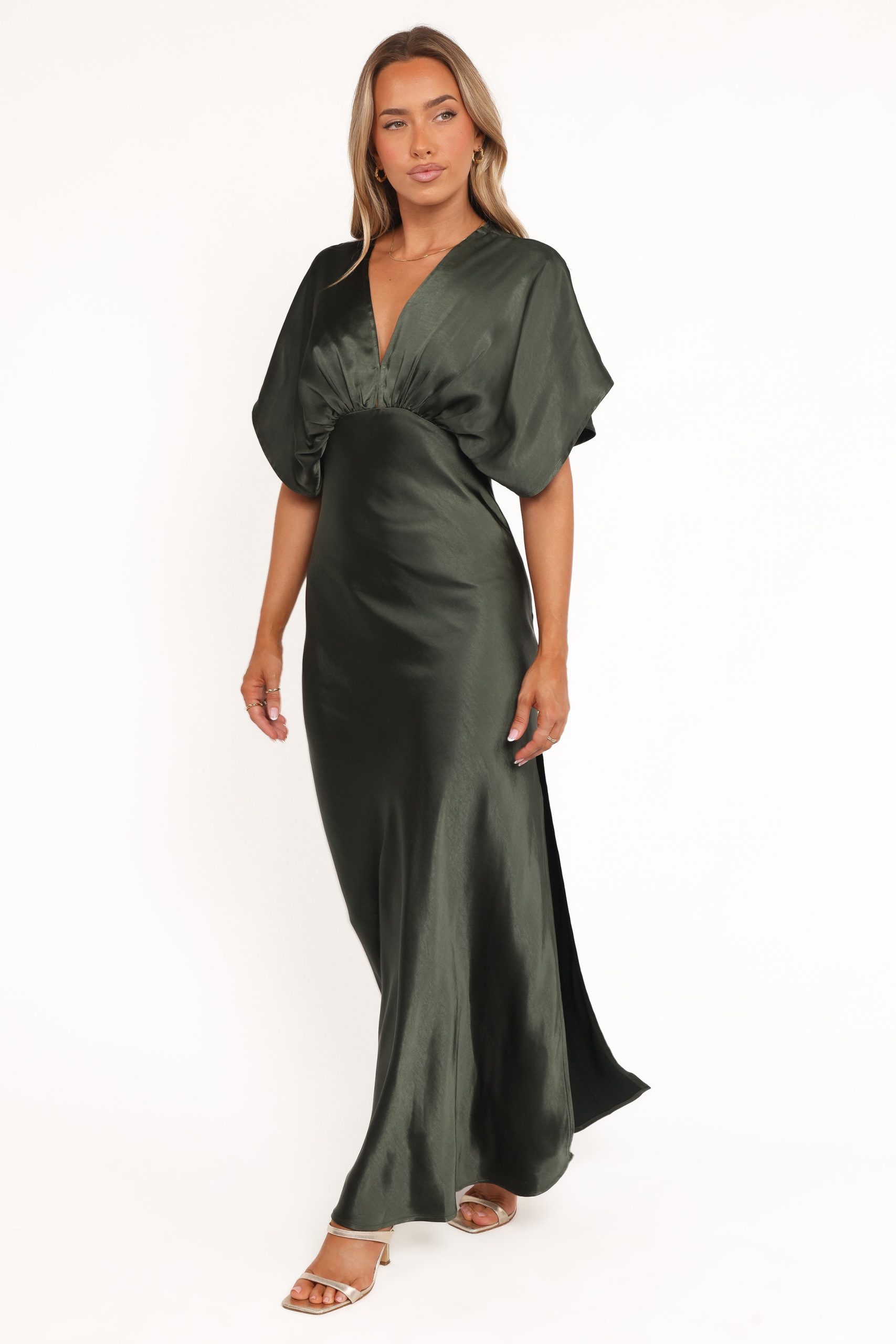 Ricki Maxi Dress - Olive Green - Image 4