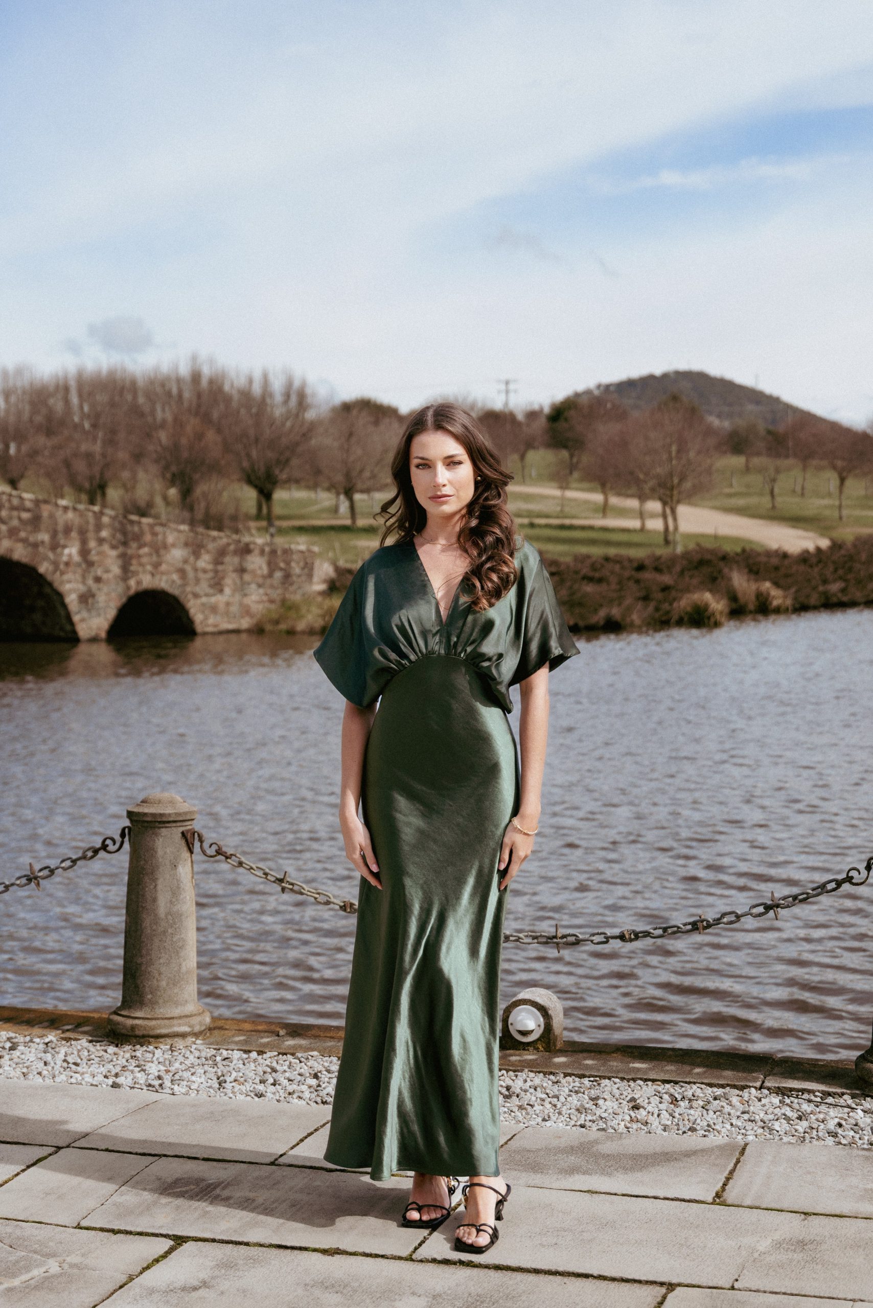 Ricki Maxi Dress - Olive Green - Image 7
