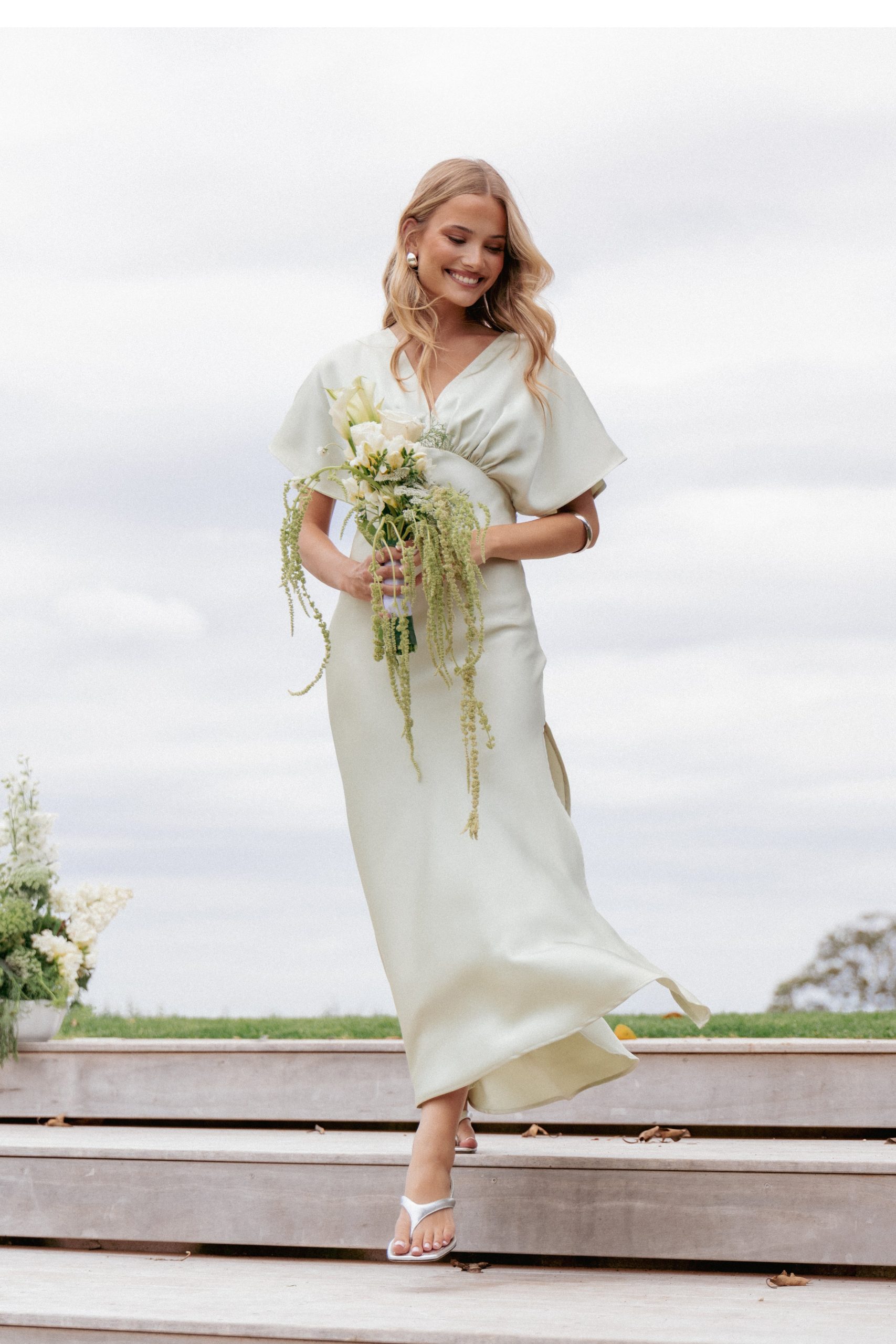 Ricki Maxi Dress - Sage Green - Image 8