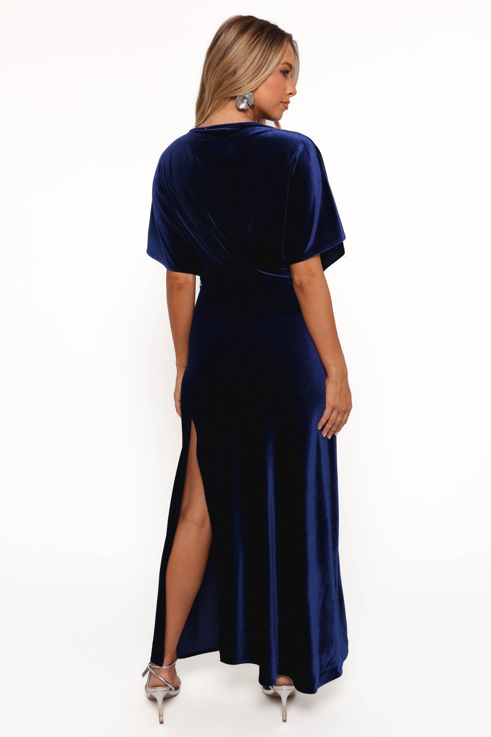 Ricki Velvet Maxi Dress - Midnight - Image 2