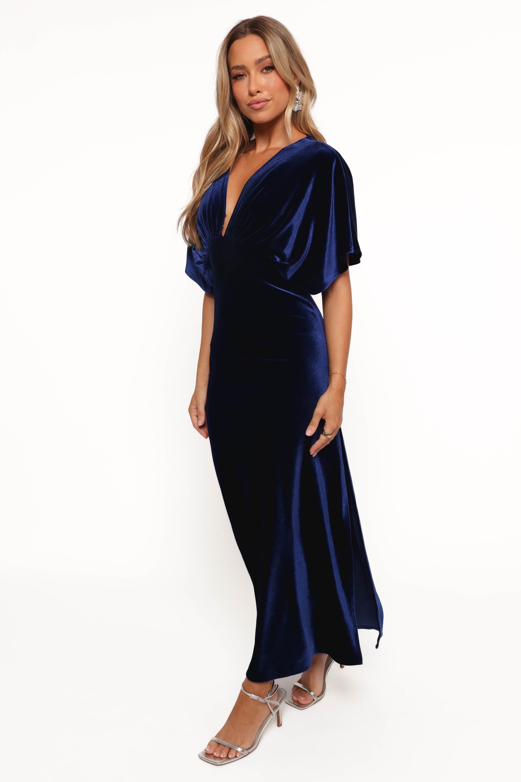 Ricki Velvet Maxi Dress - Midnight - Image 3