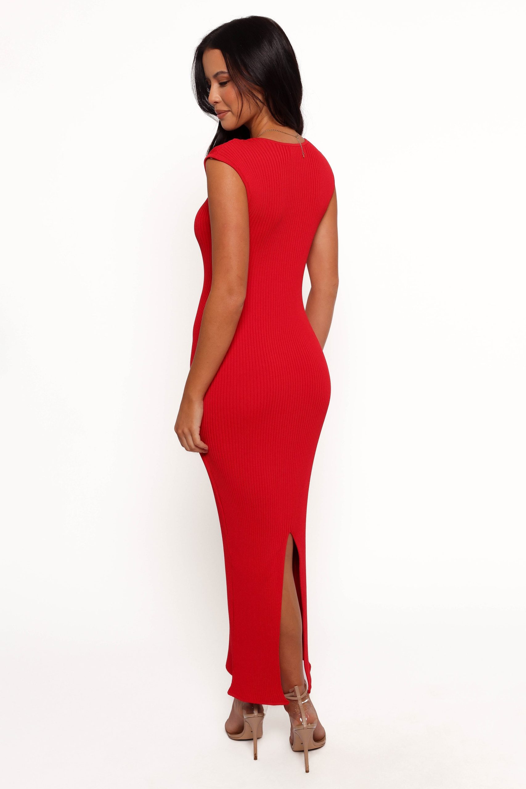 Robin Midi Dress - Red - Image 4