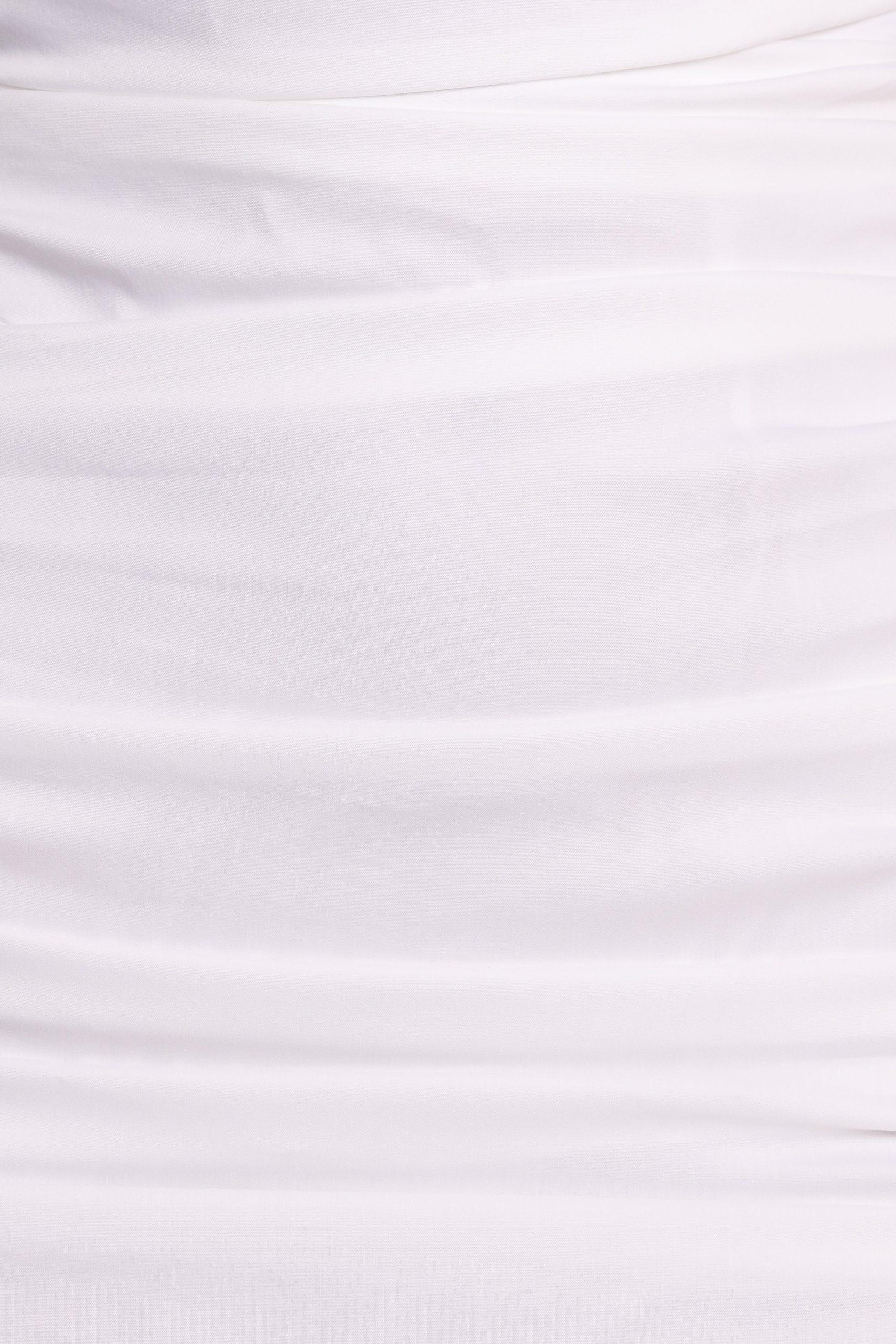 Roni One Shoulder Frill Mini Dress - Ivory - Image 8