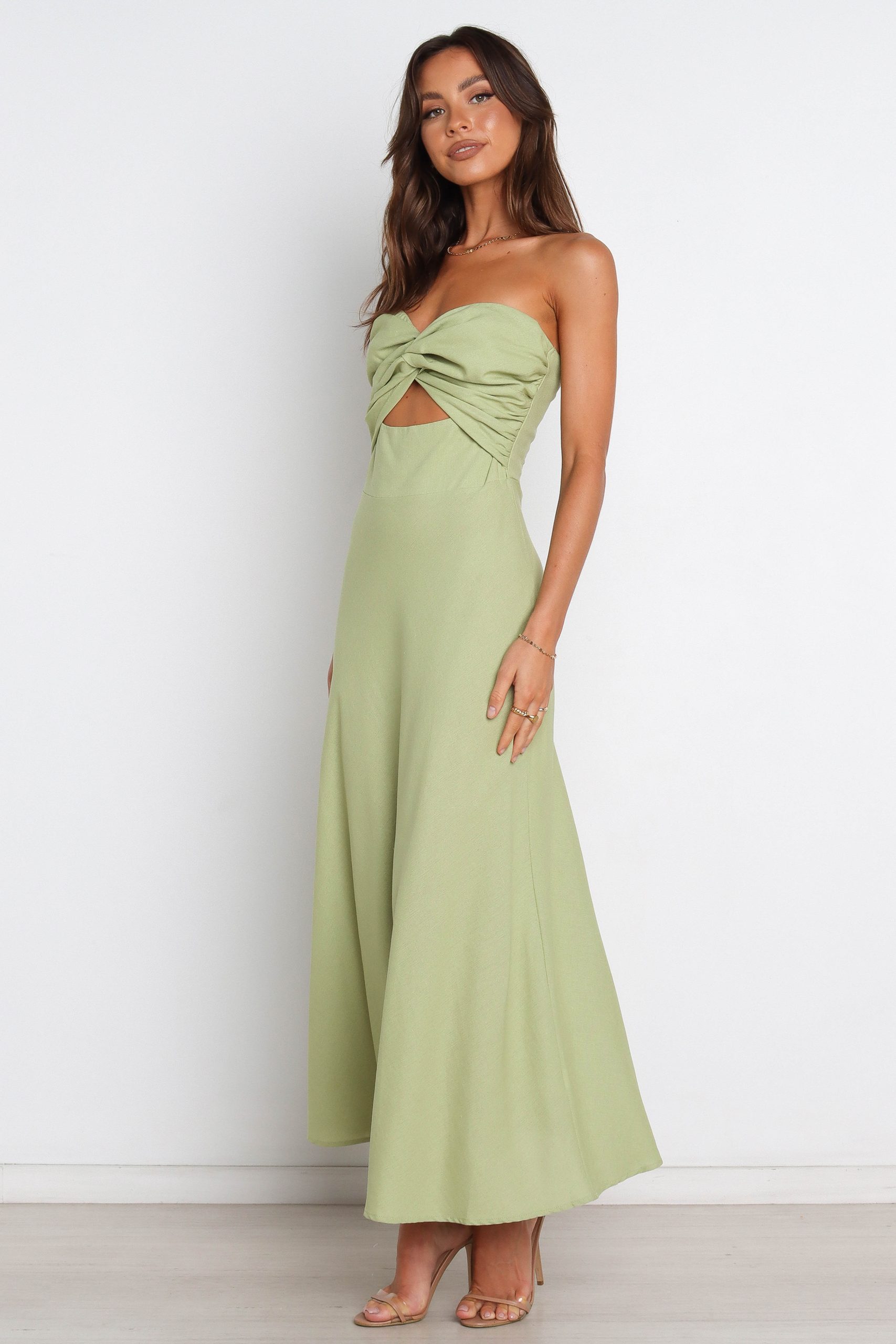 Rosetta Dress - Olive - Image 11