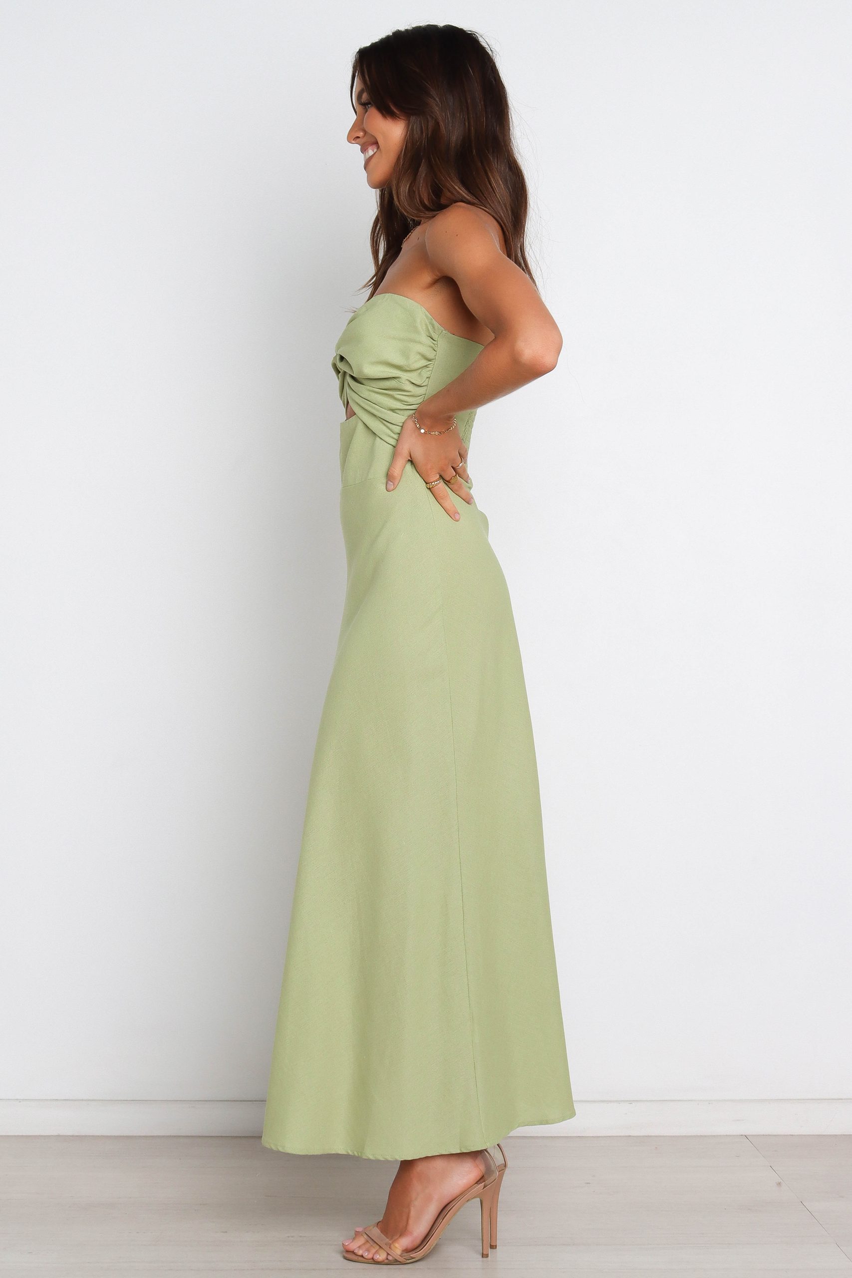 Rosetta Dress - Olive - Image 6