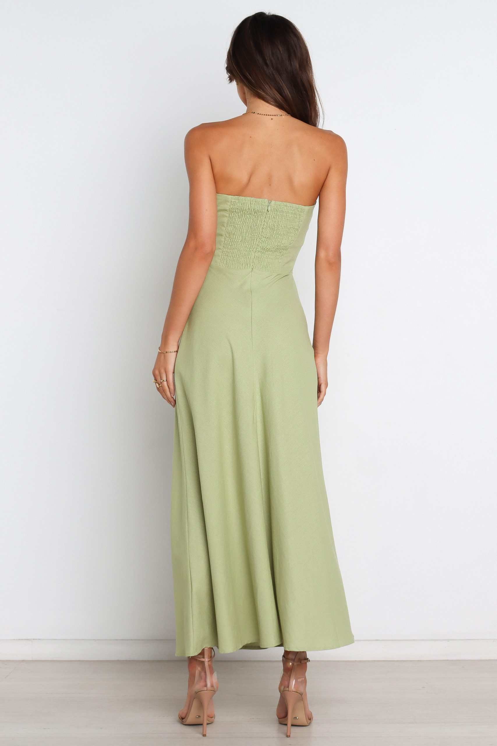 Rosetta Dress - Olive - Image 4