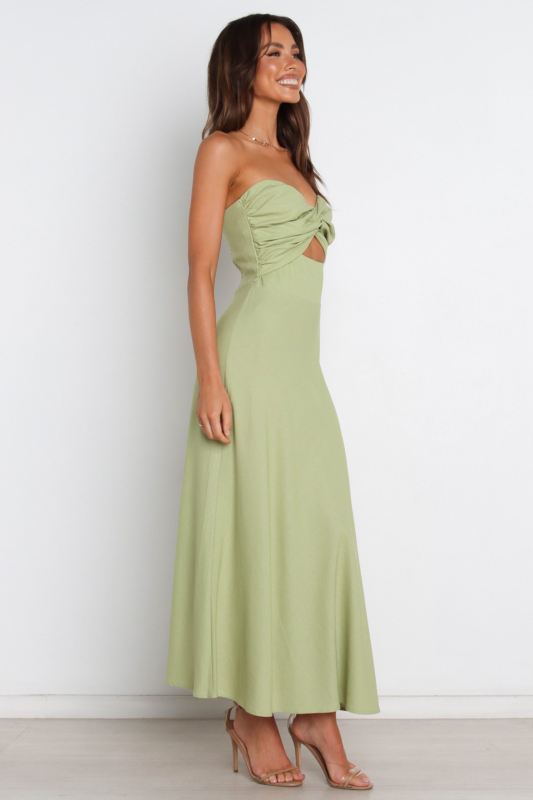Rosetta Dress - Olive - Image 5