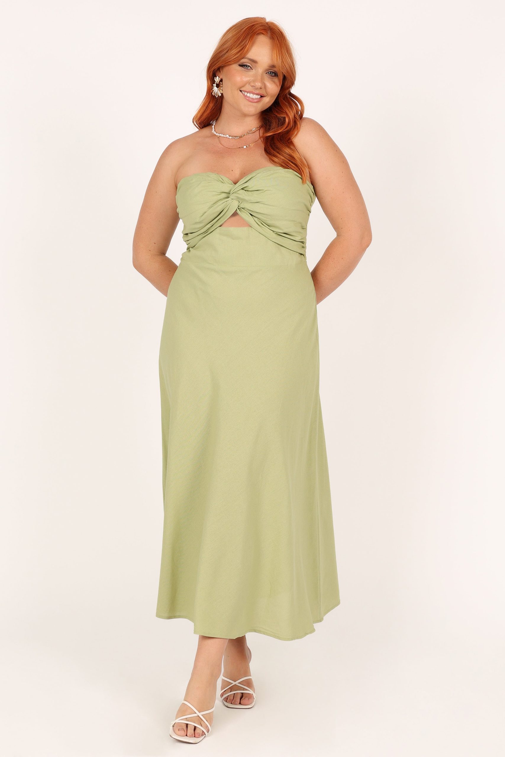 Rosetta Dress - Olive - Image 7