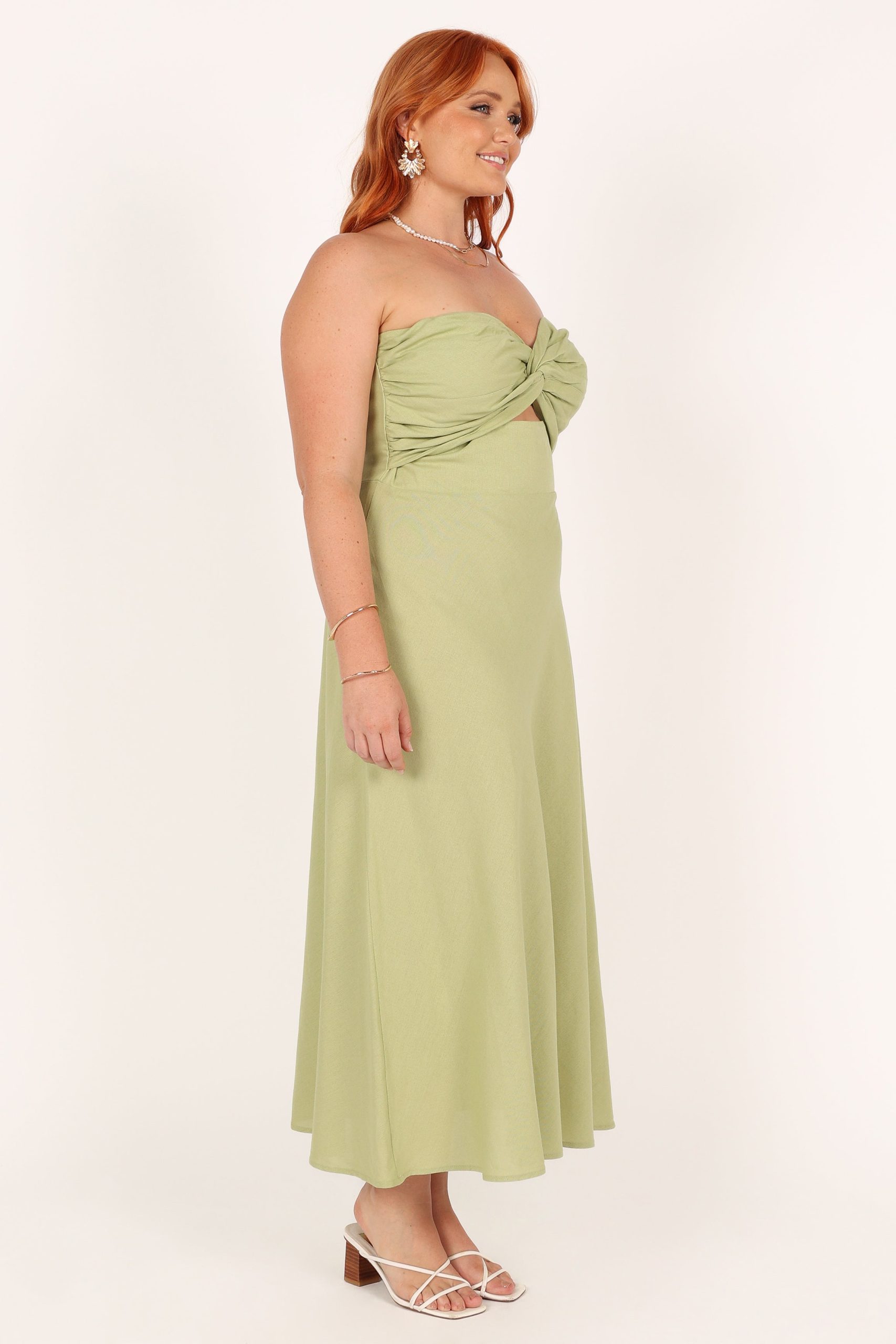 Rosetta Dress - Olive - Image 12