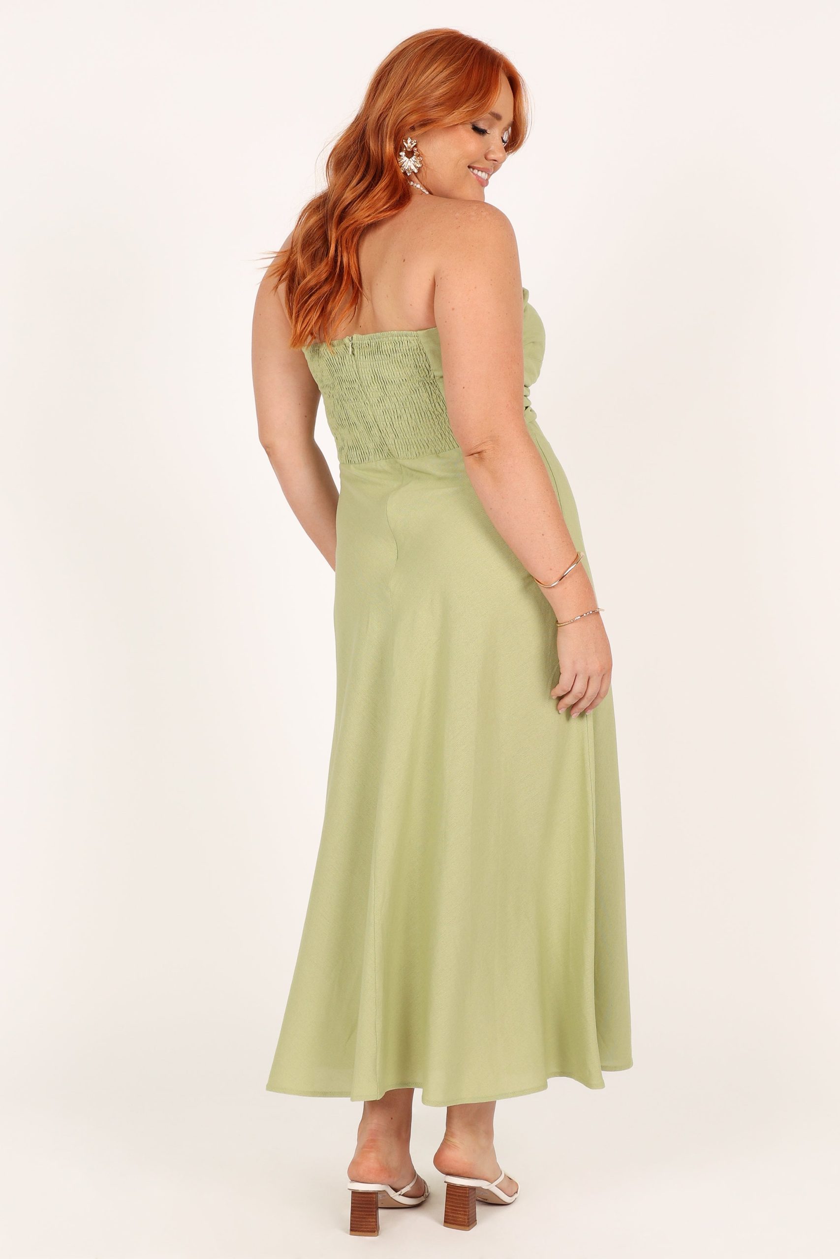 Rosetta Dress - Olive - Image 9
