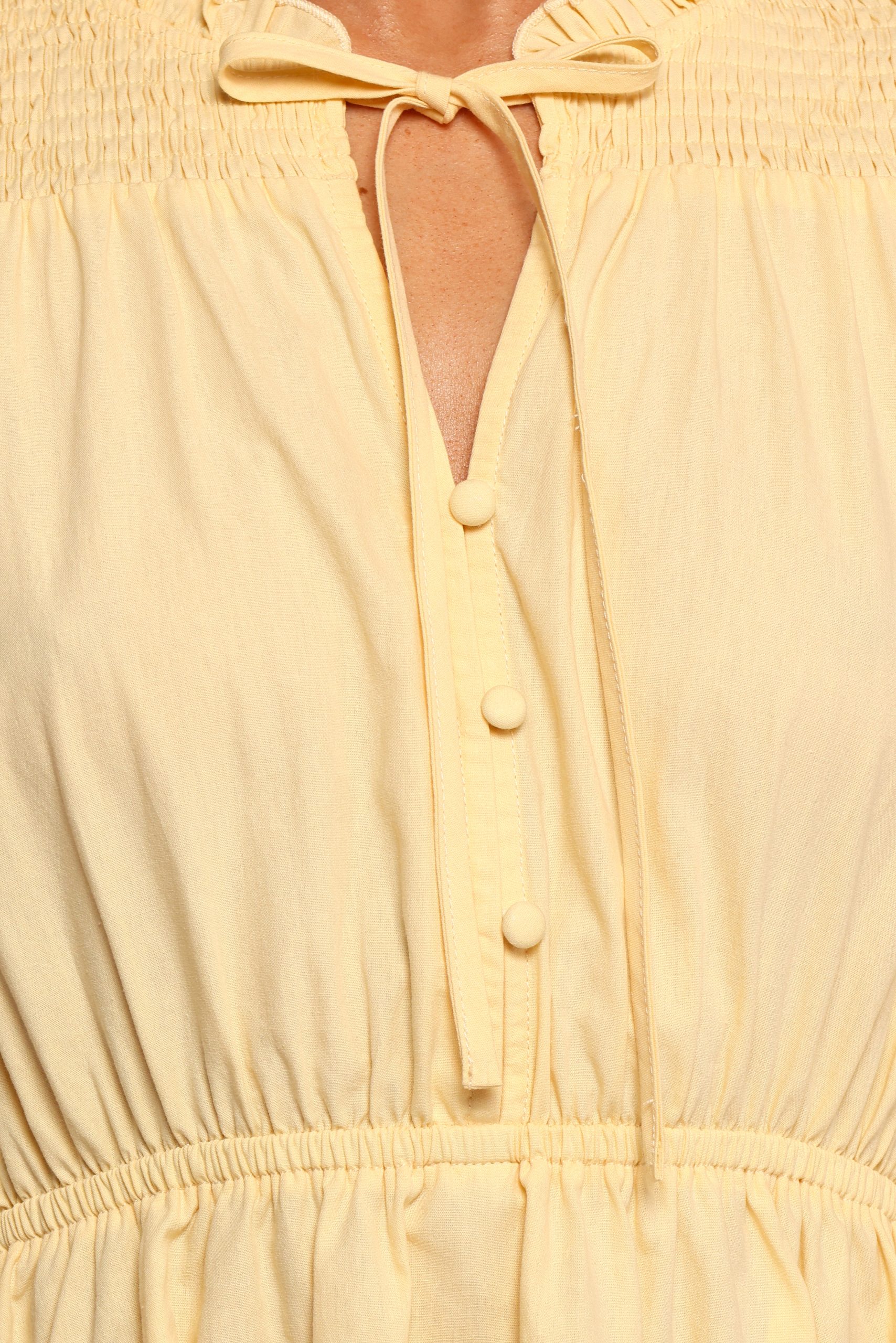 Russell Mini Dress - Yellow - Image 5