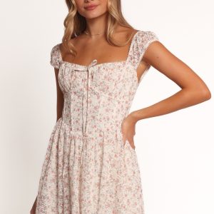 Sabella Mini Dress - Blush Azalea