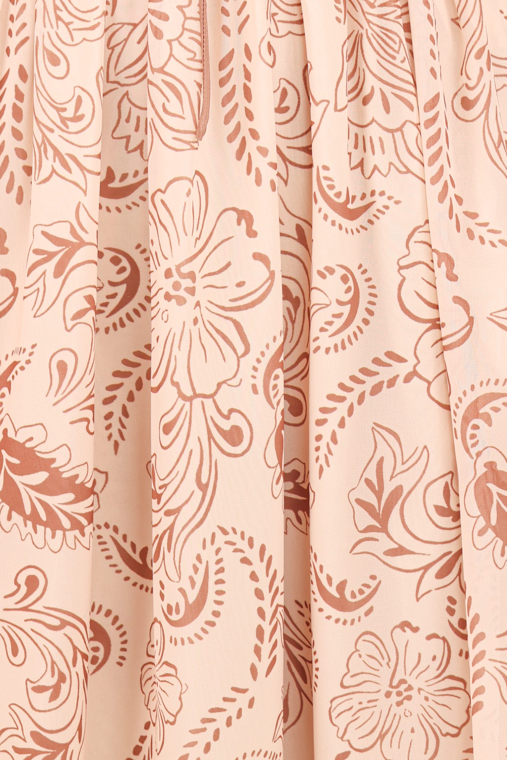 Safira Midi Dress - Brown Paisley - Image 6