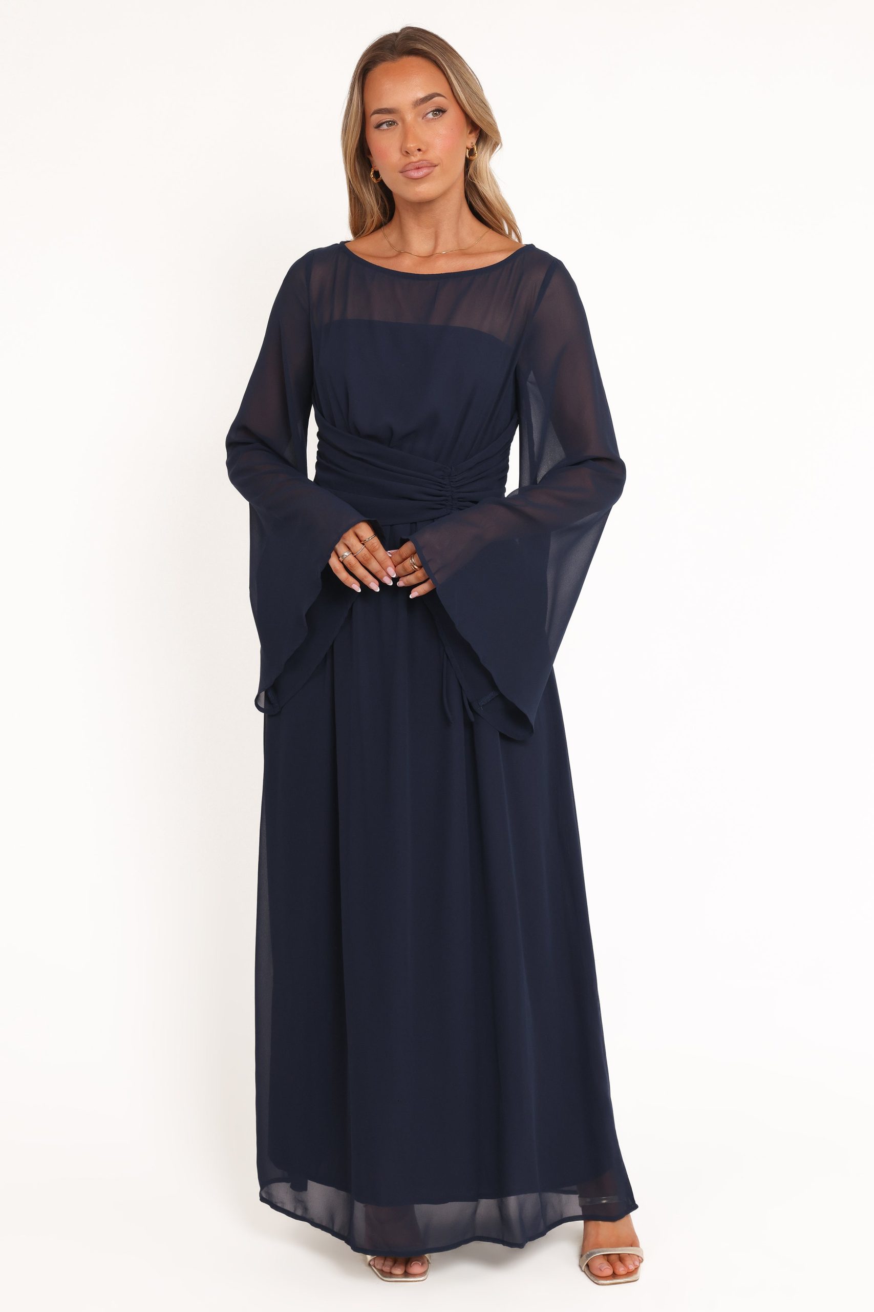 Samara Maxi Dress - Navy - Image 7