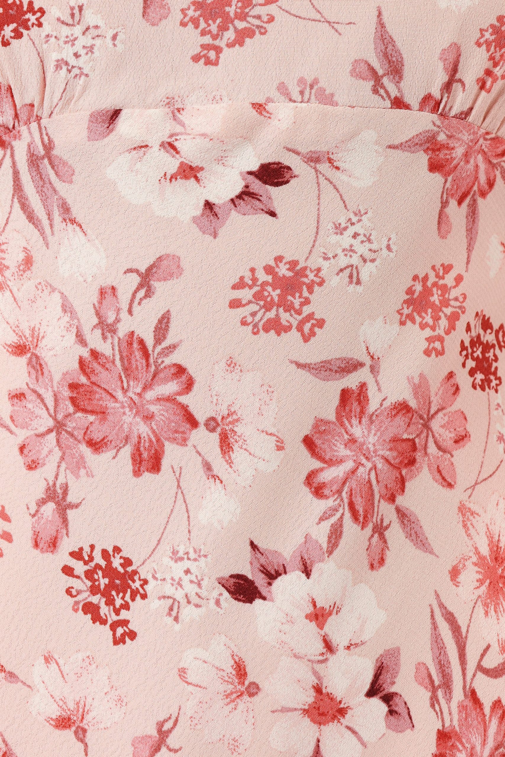 Sandra Midi Dress - Blushed Garden - Image 8
