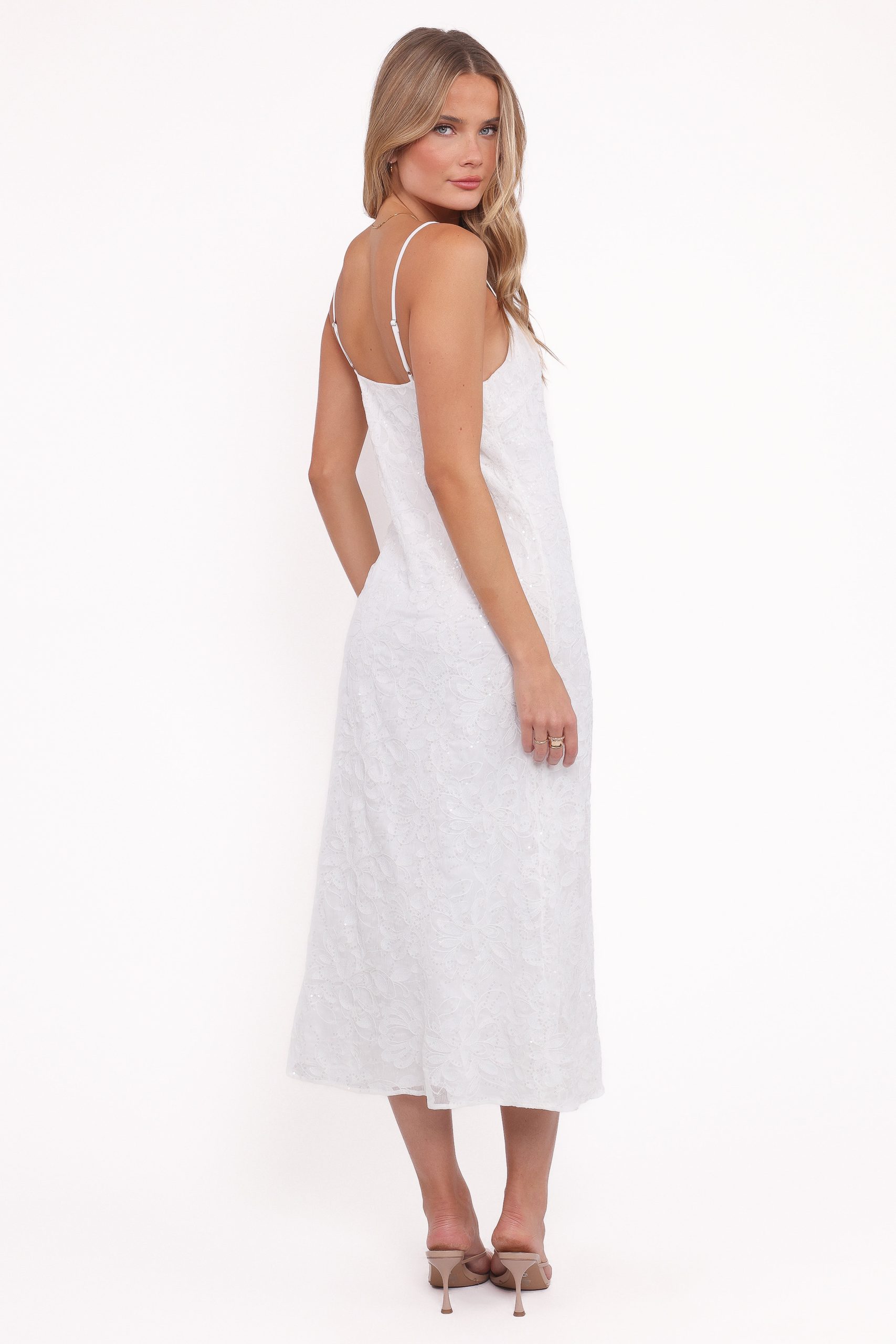Saoirse Maxi Dress - White - Image 4