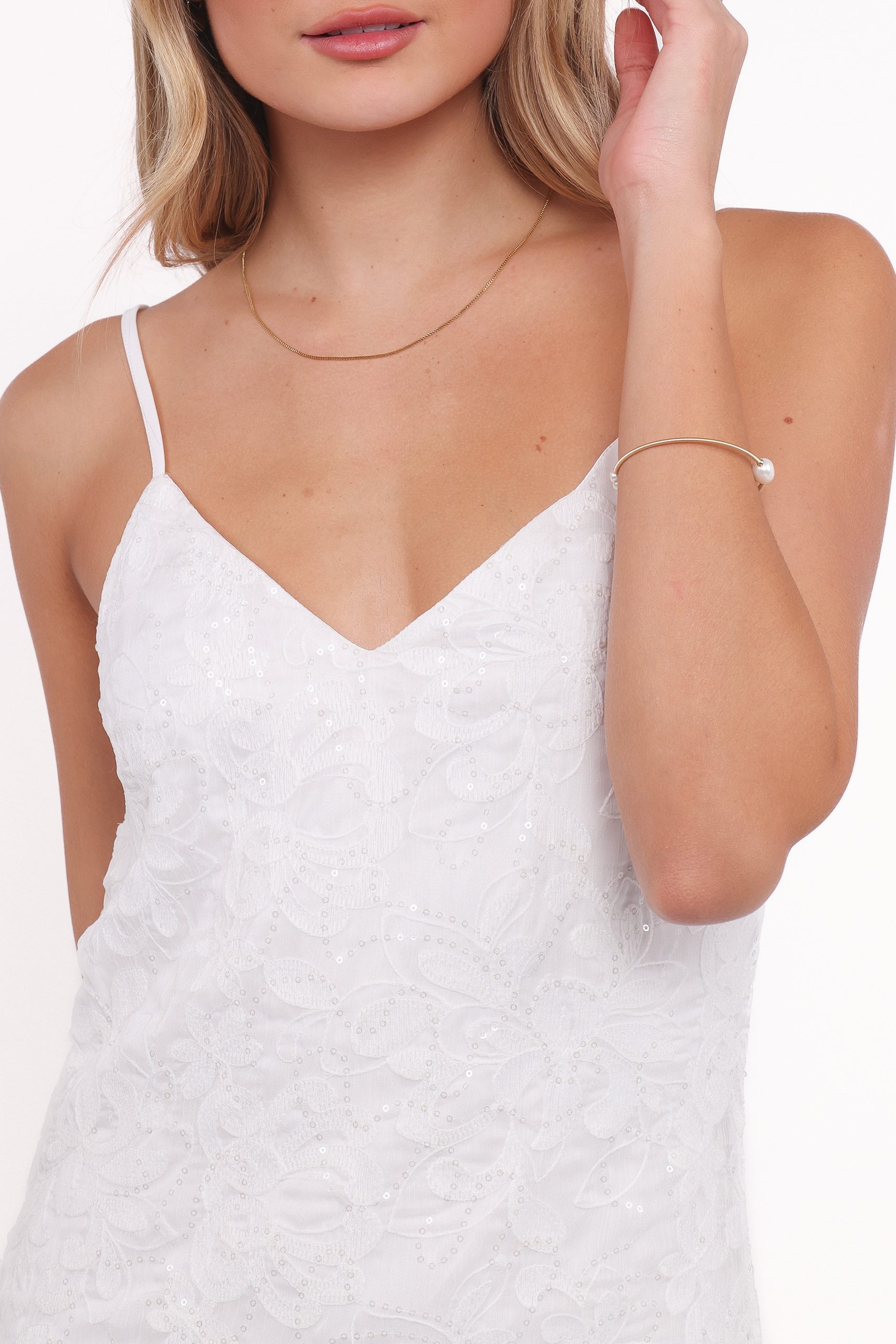 Saoirse Maxi Dress - White - Image 2