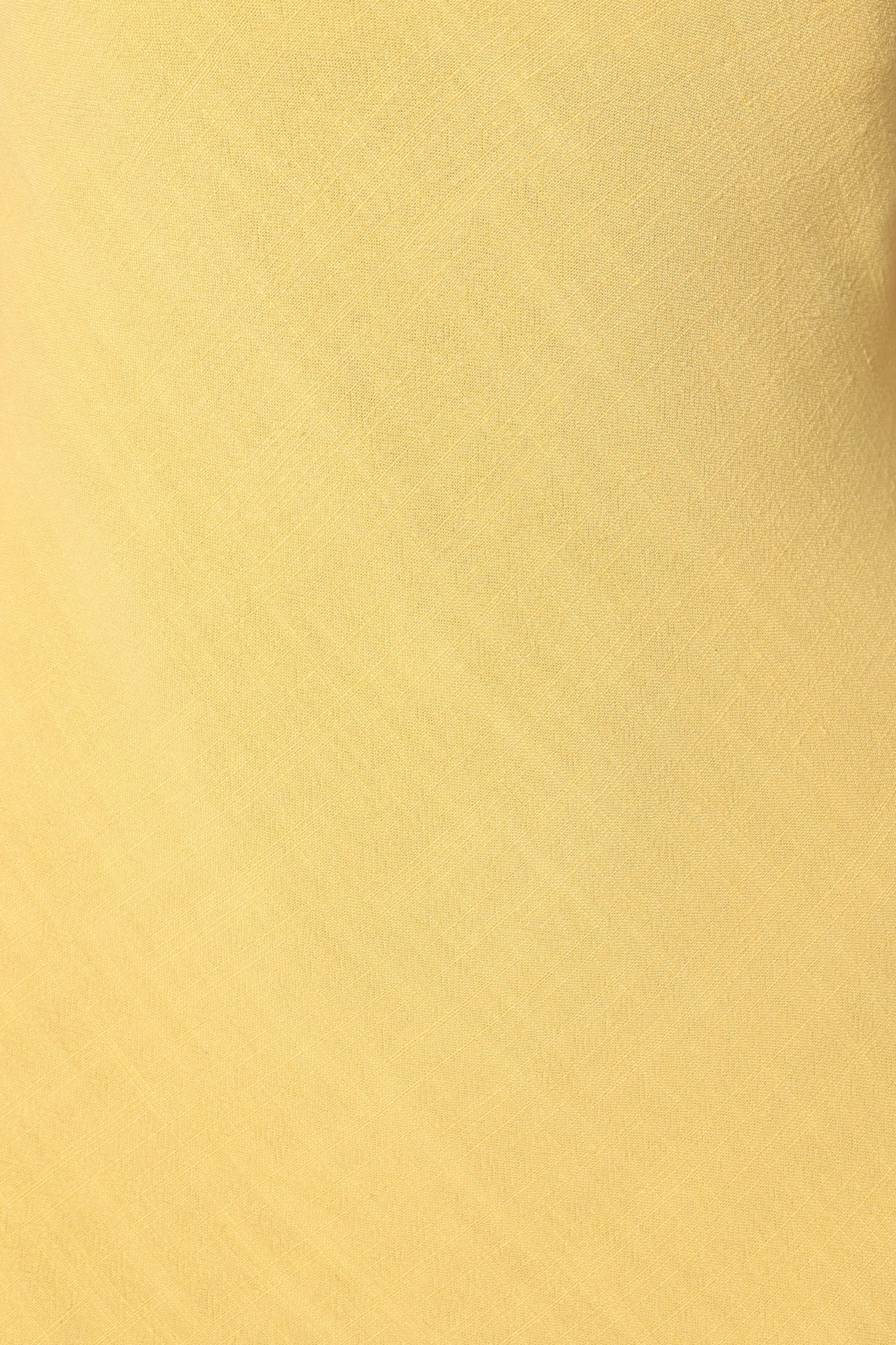 Sawyer Mini Slip Dress - Lemon - Image 9