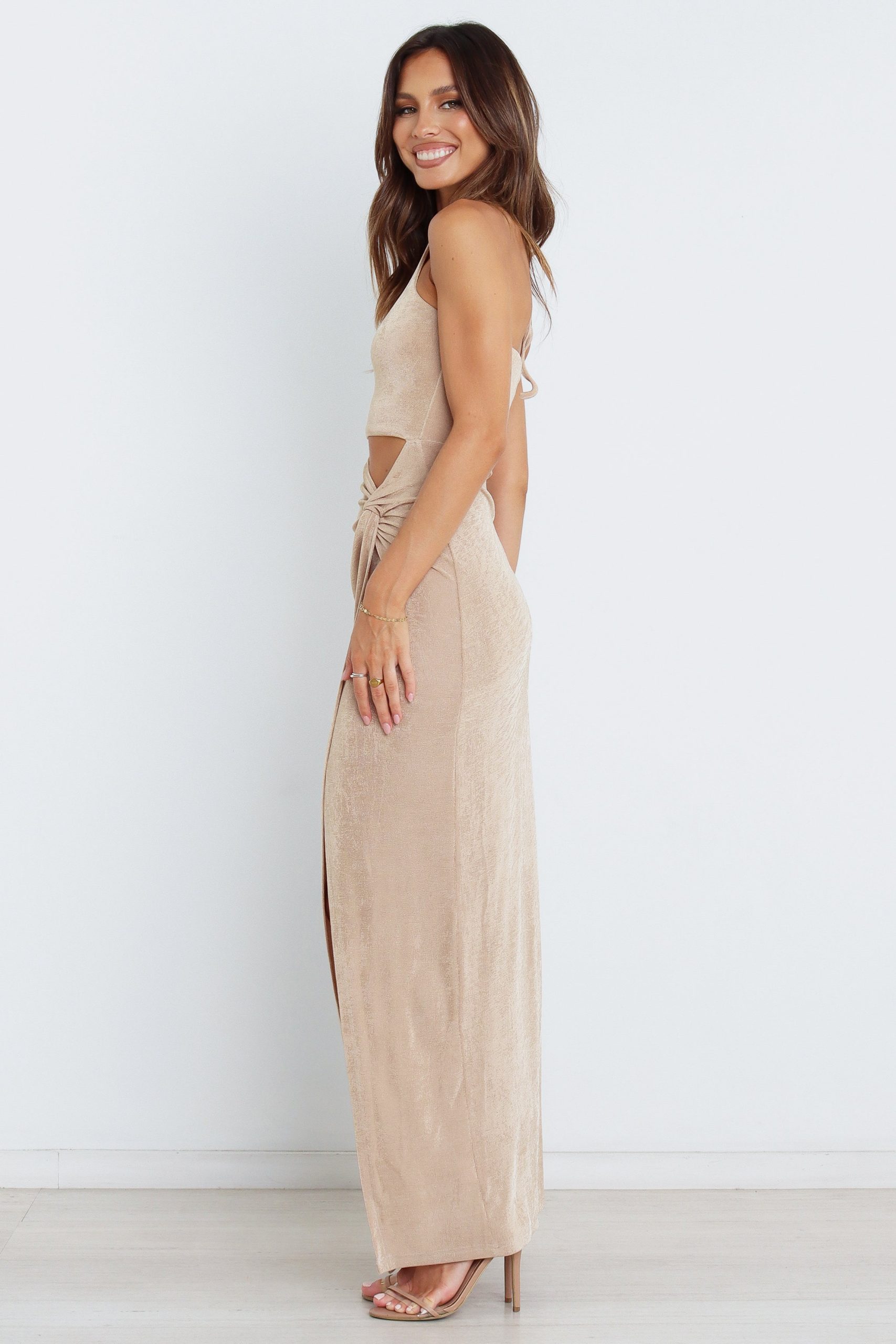 Scarlette Dress - Gold - Image 4