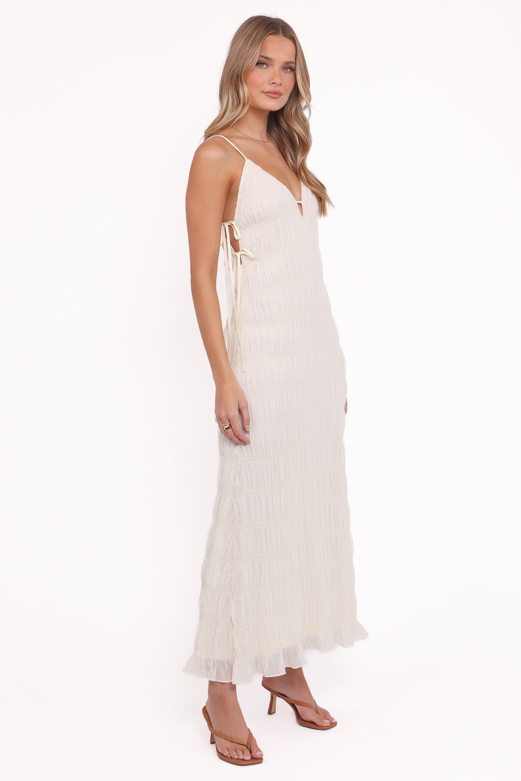 Seraphine Midi Dress - Cream - Image 3