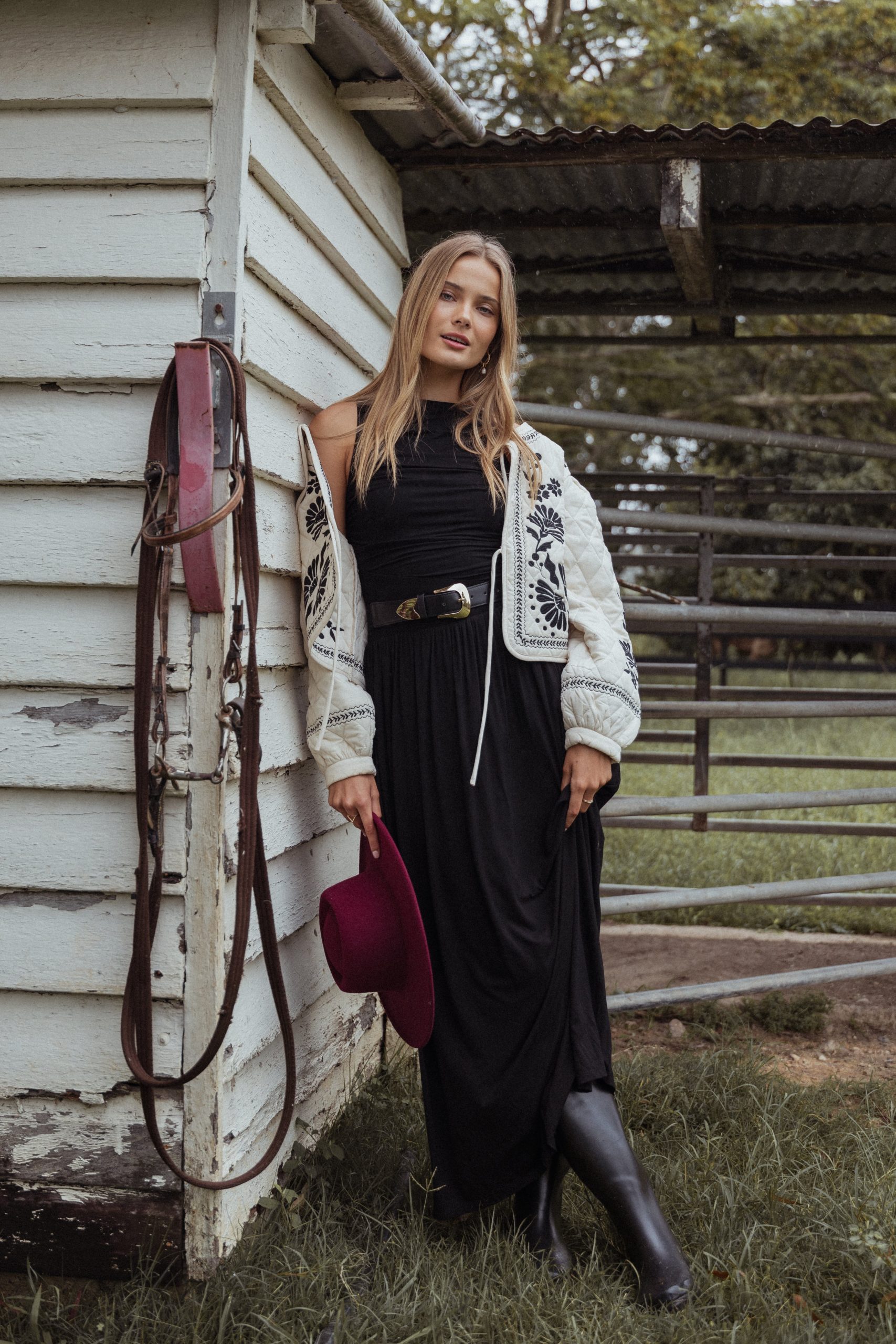 Shirley Maxi Dress - Black - Image 2