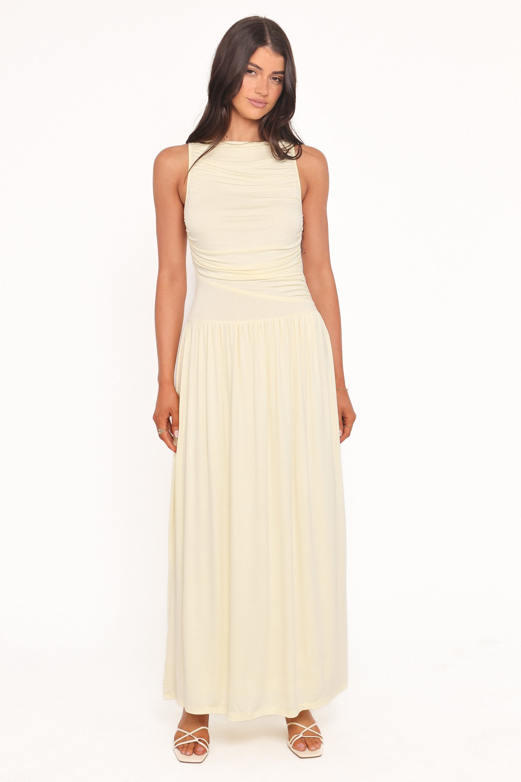 Shirley Maxi Dress - Butter Yellow - Image 5