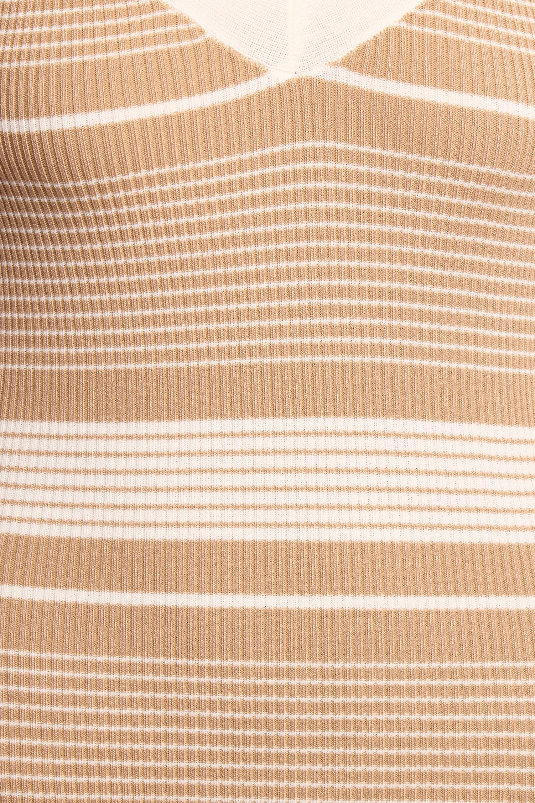 Singa Knit Midi Dress - Light Taupe - Image 4
