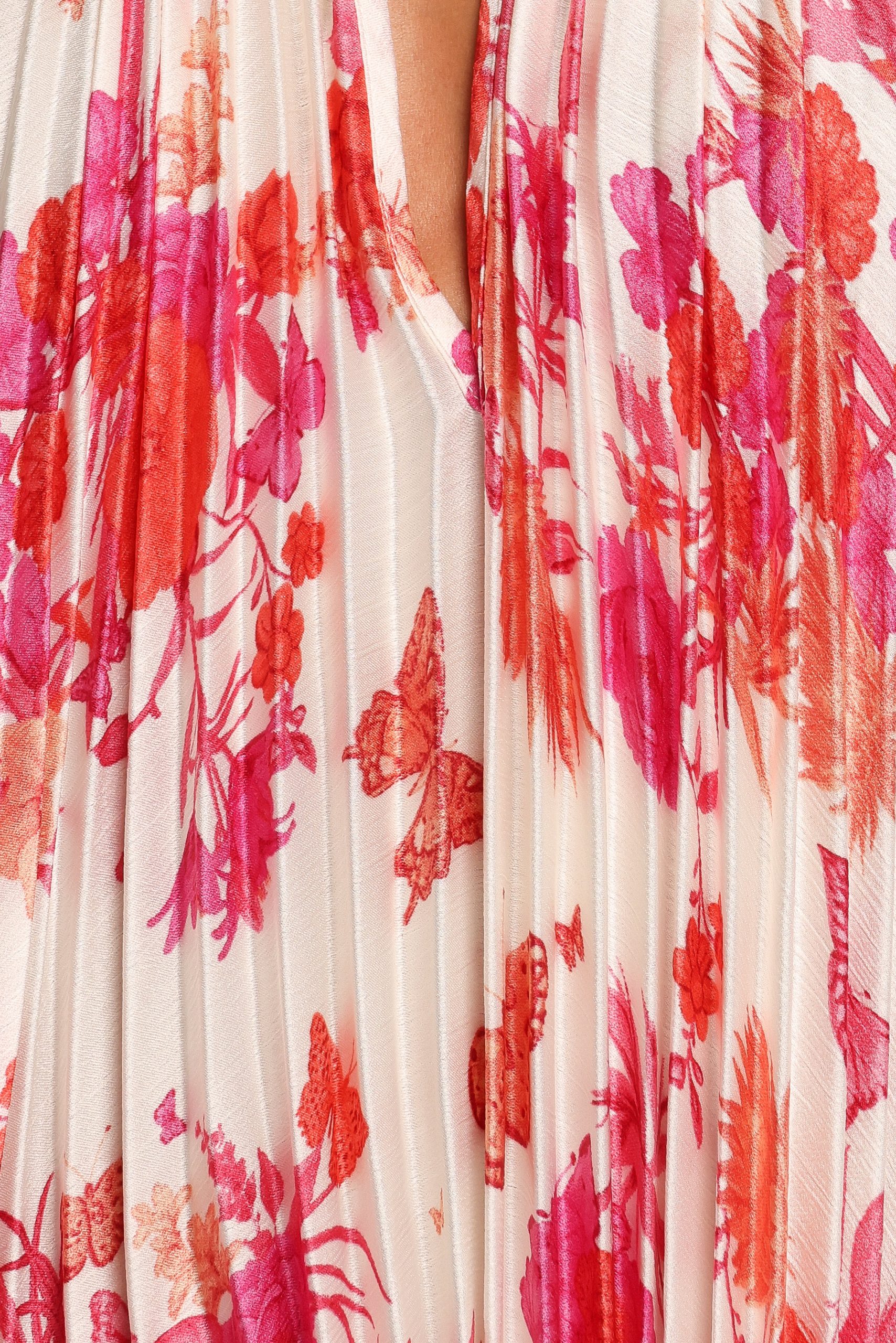 Sirmione Maxi Dress - Pink Floral - Image 6