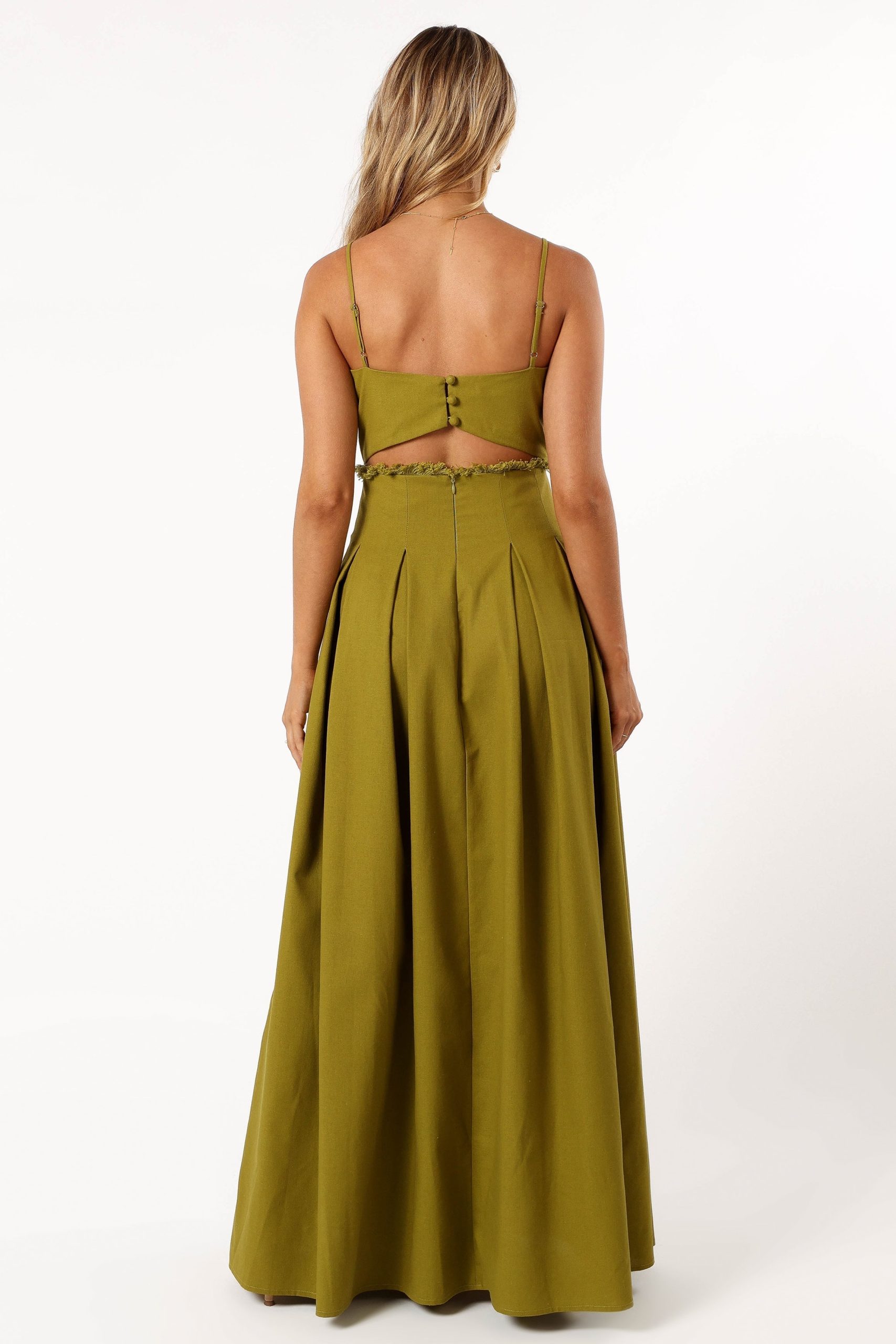 Skye Maxi Dress - Moss - Image 4