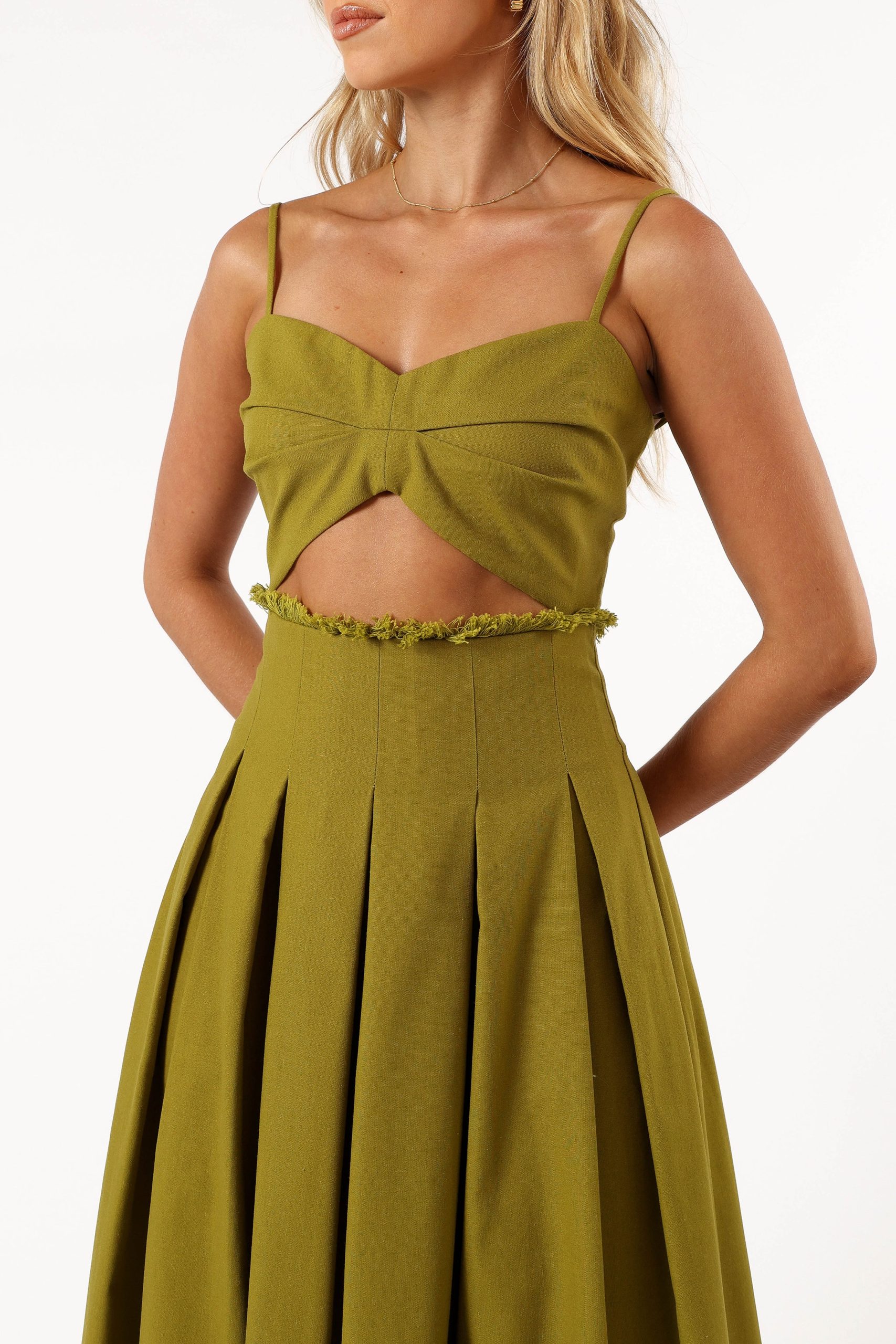 Skye Maxi Dress - Moss - Image 7