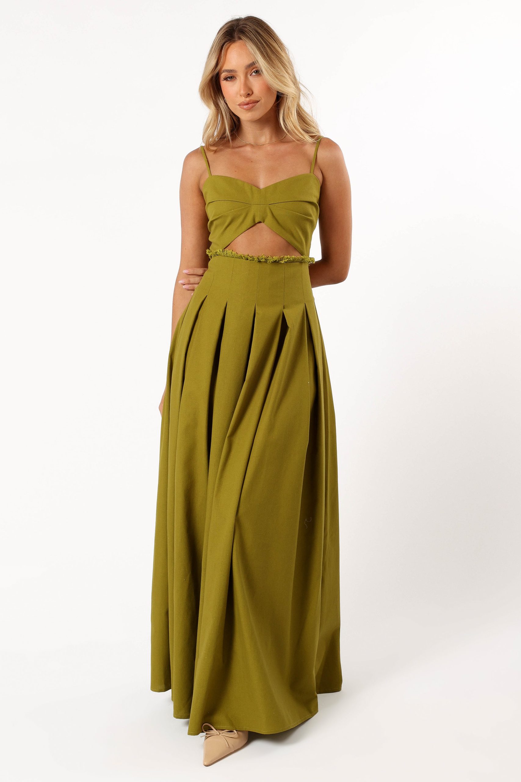 Skye Maxi Dress - Moss - Image 6