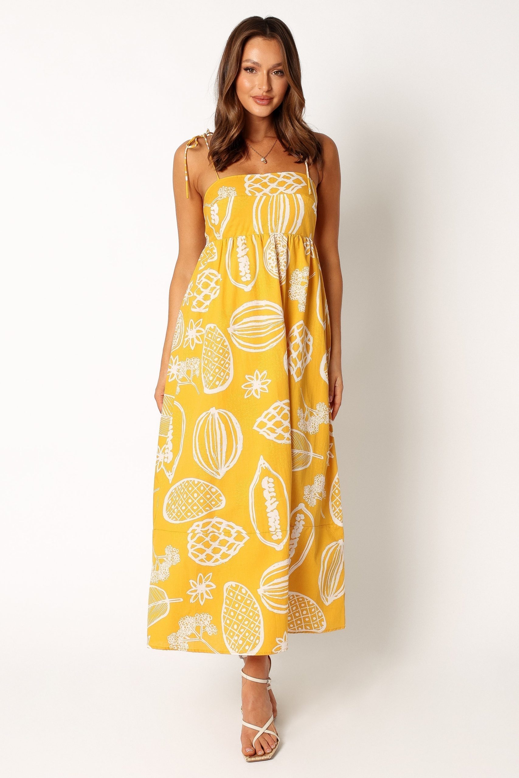 Sloane Maxi Dress - Yellow - Image 8