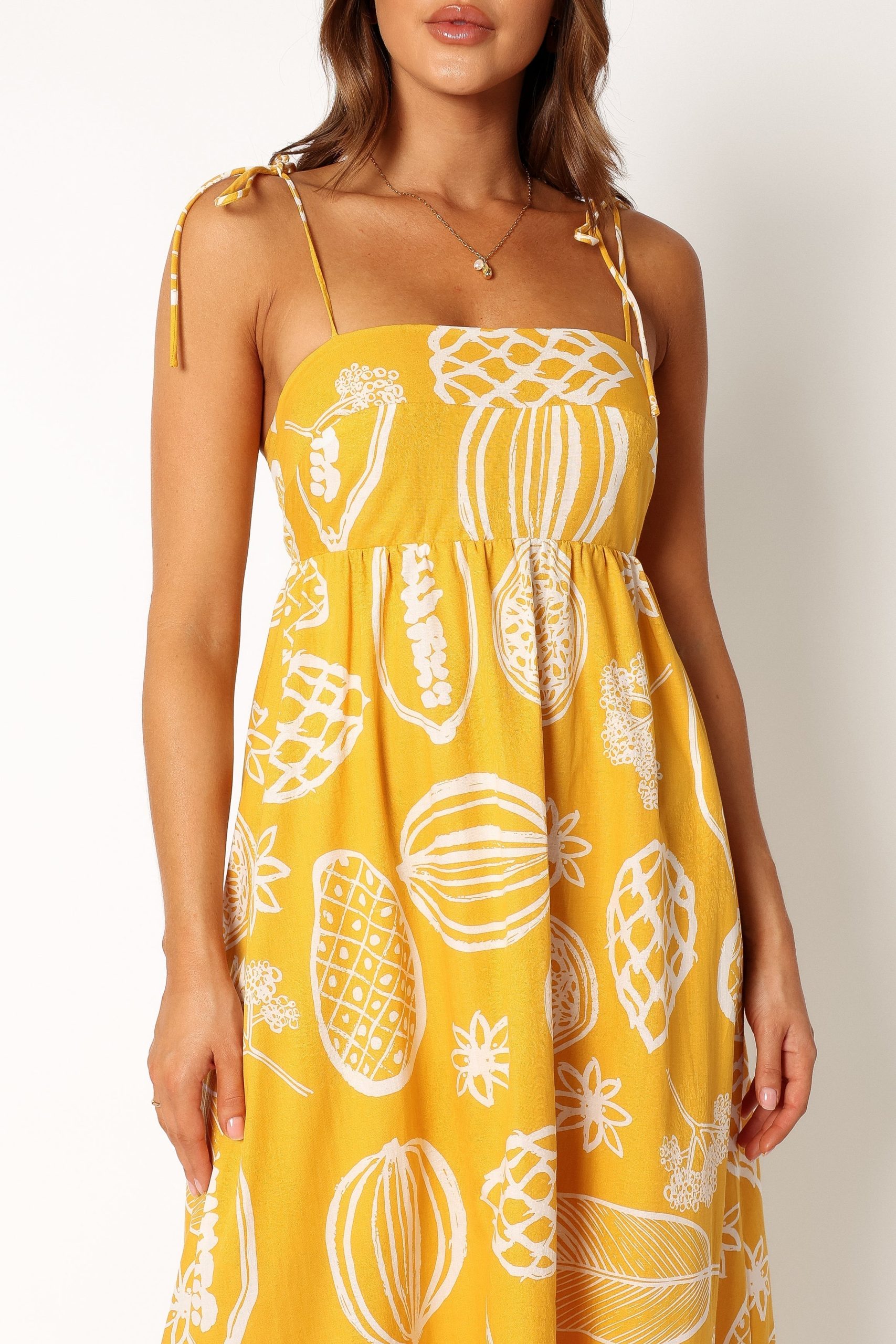 Sloane Maxi Dress - Yellow - Image 9