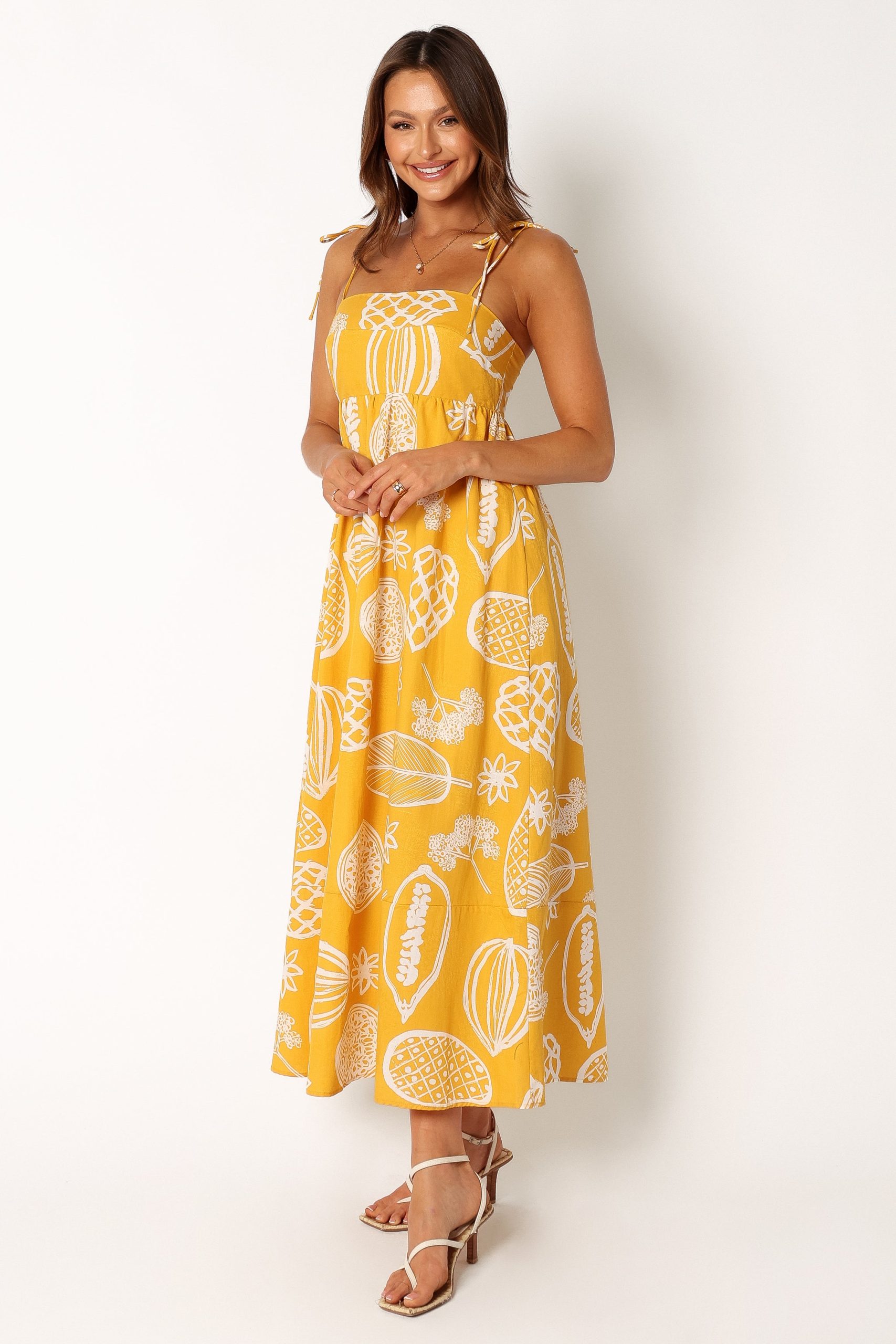 Sloane Maxi Dress - Yellow - Image 3