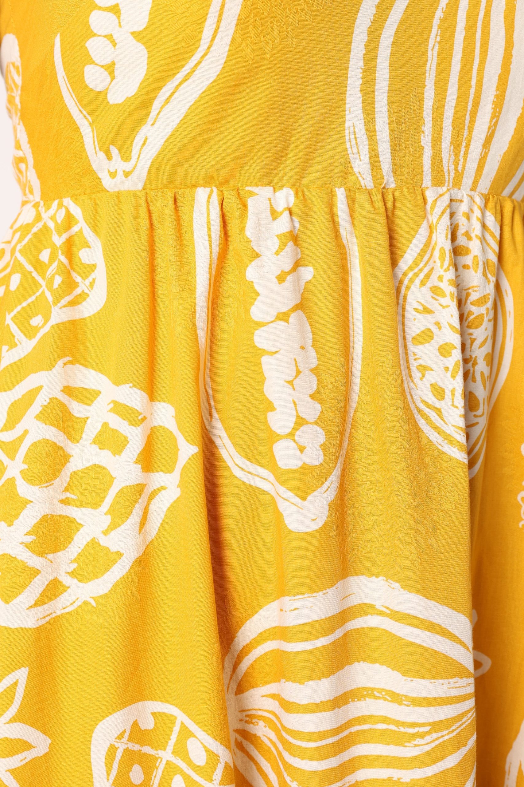 Sloane Maxi Dress - Yellow - Image 11