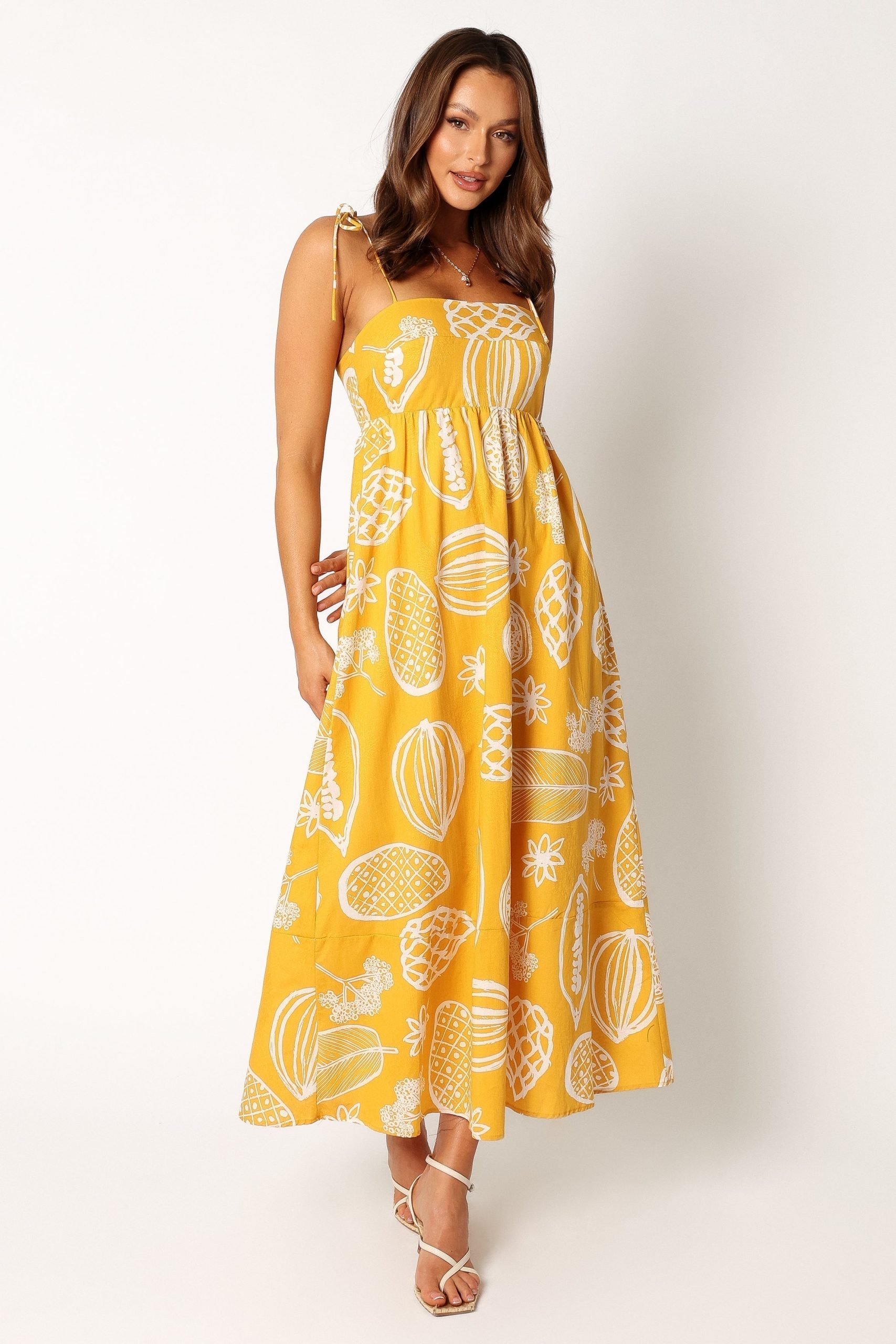 Sloane Maxi Dress - Yellow - Image 7