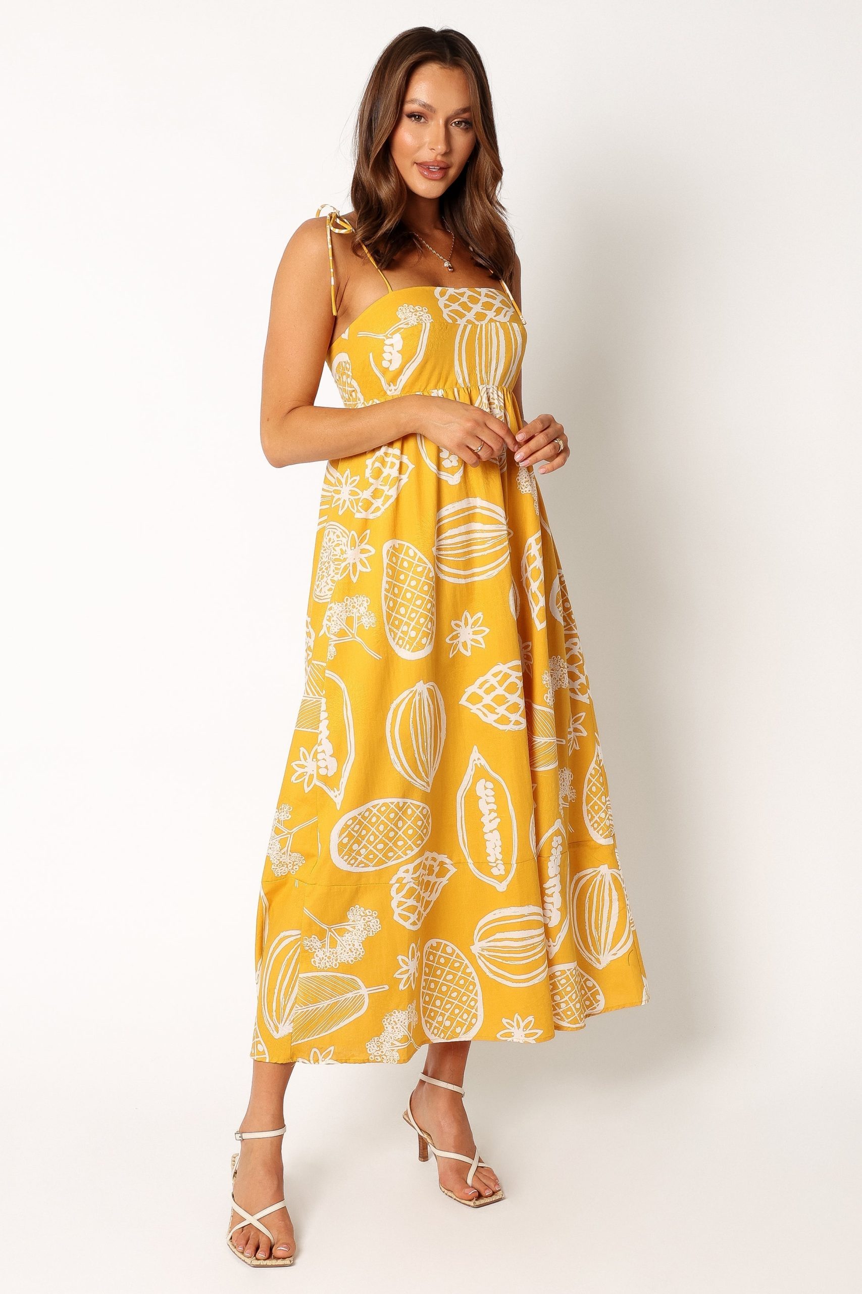 Sloane Maxi Dress - Yellow - Image 10