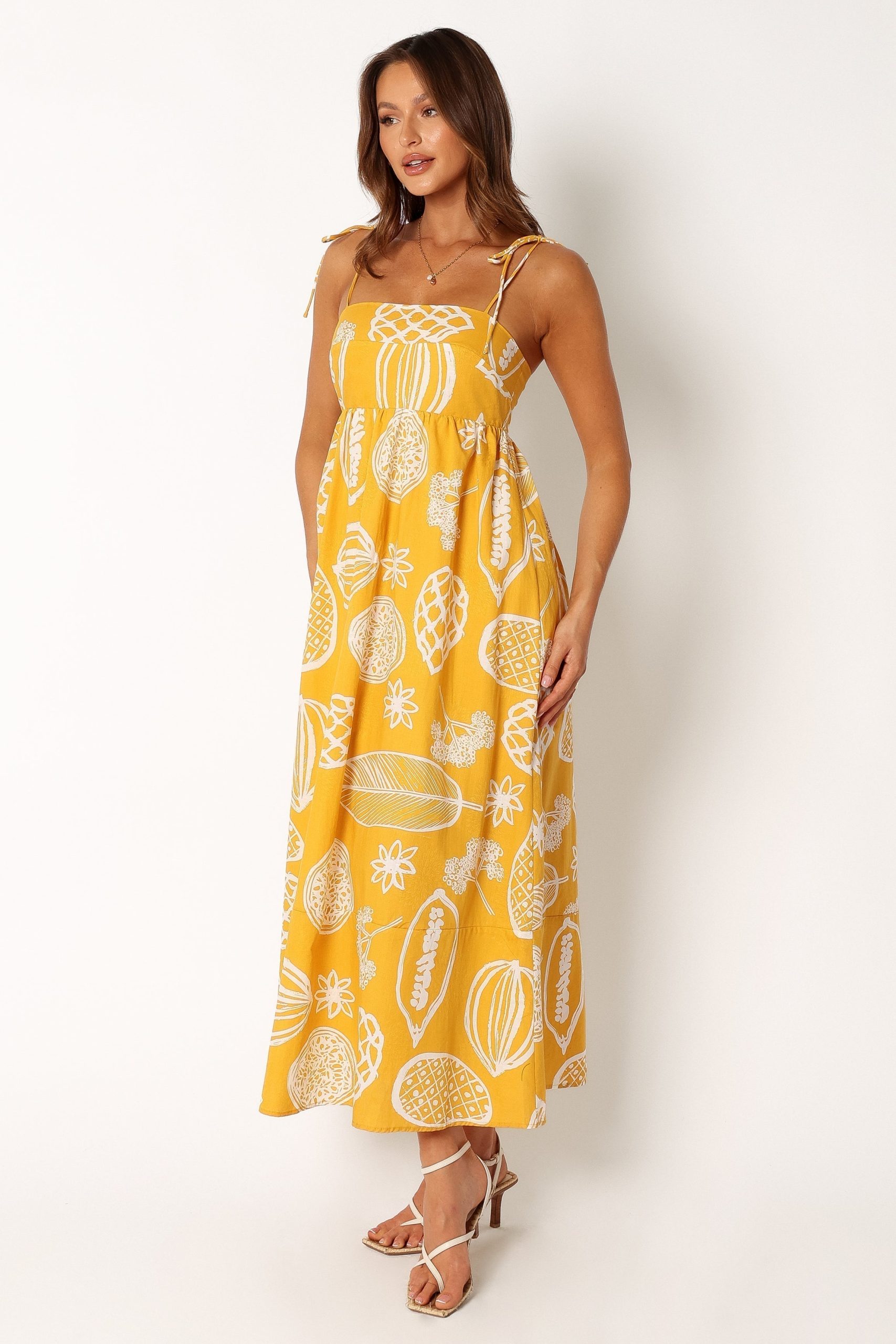 Sloane Maxi Dress - Yellow - Image 4