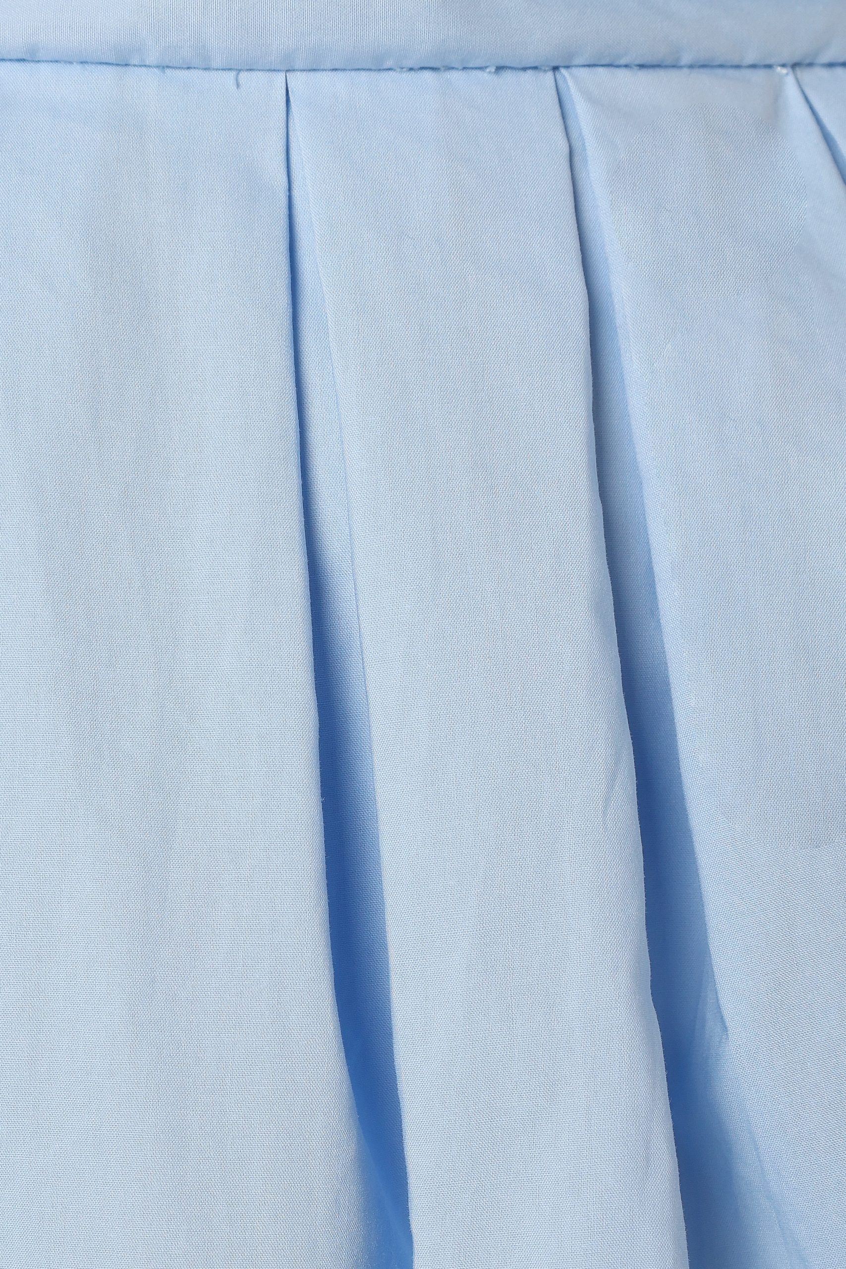 Solana Off Shoulder Midi Dress - Blue - Image 8