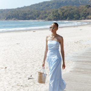 Stella Maxi Dress - Cornflower