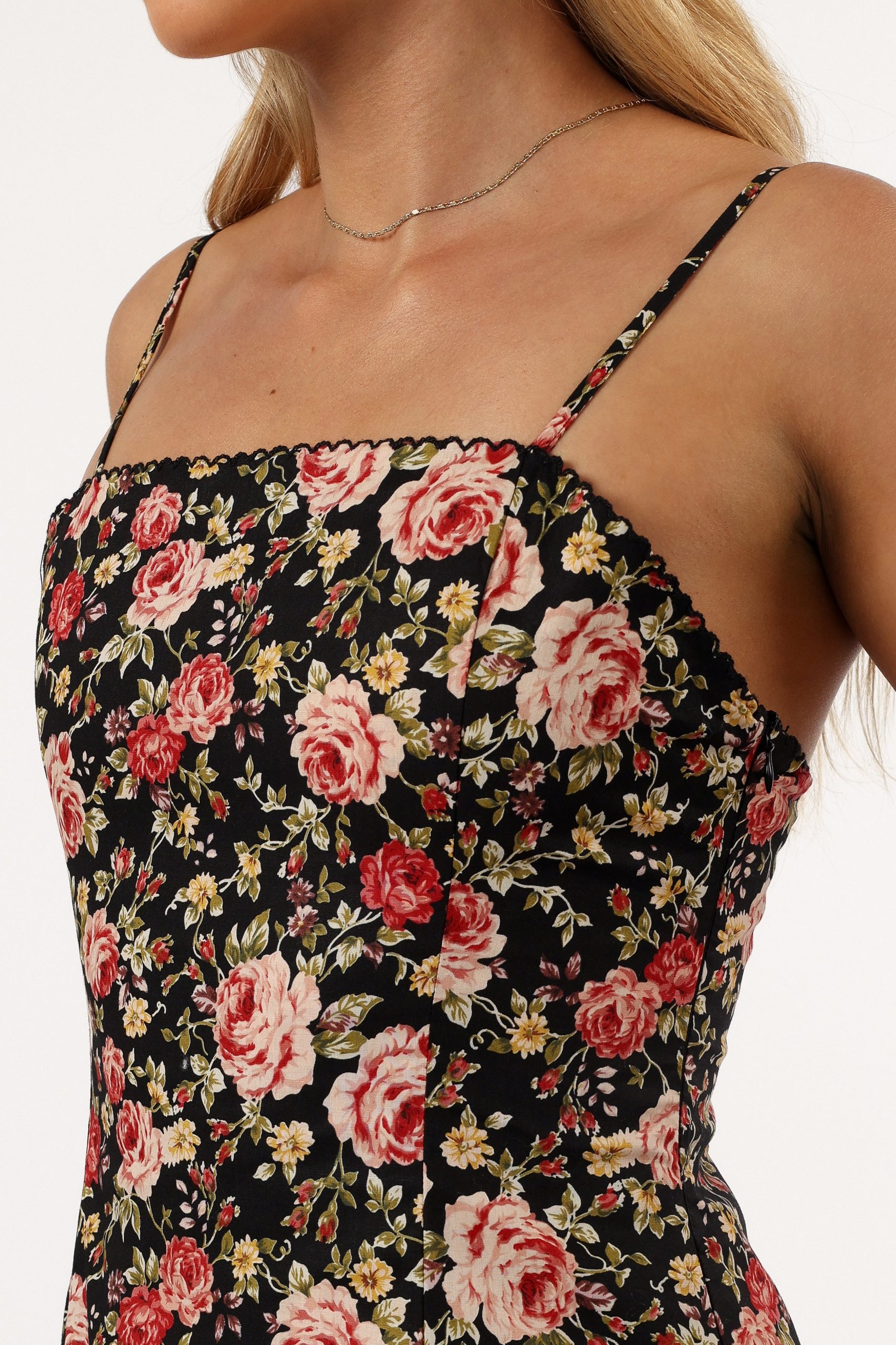 Stella Mini Dress - Black - Image 4