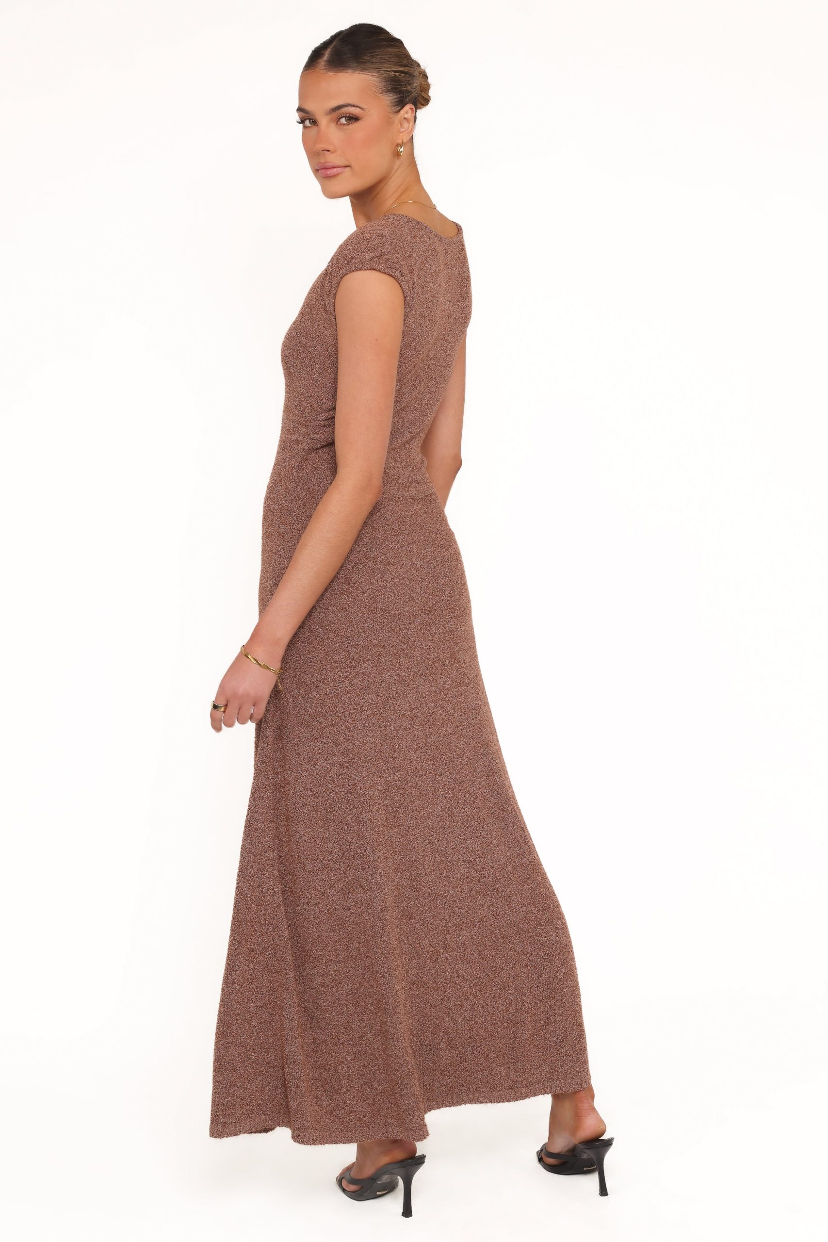 Talisa Midi Dress - Brown Marle - Image 4
