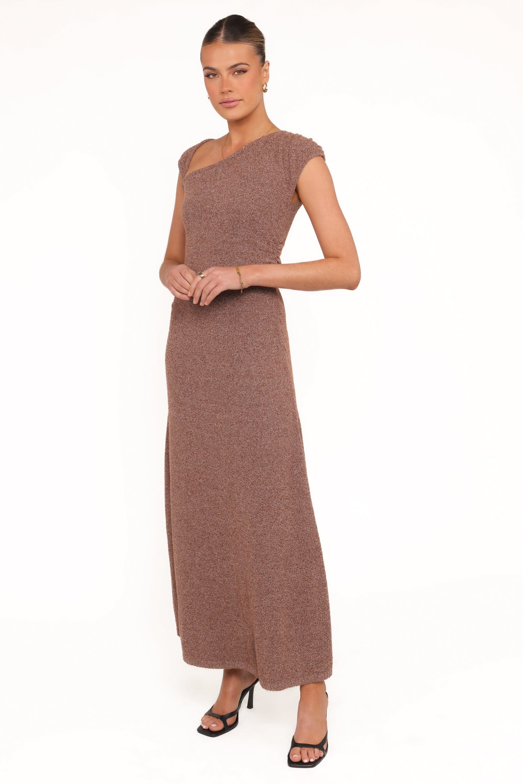 Talisa Midi Dress - Brown Marle - Image 3