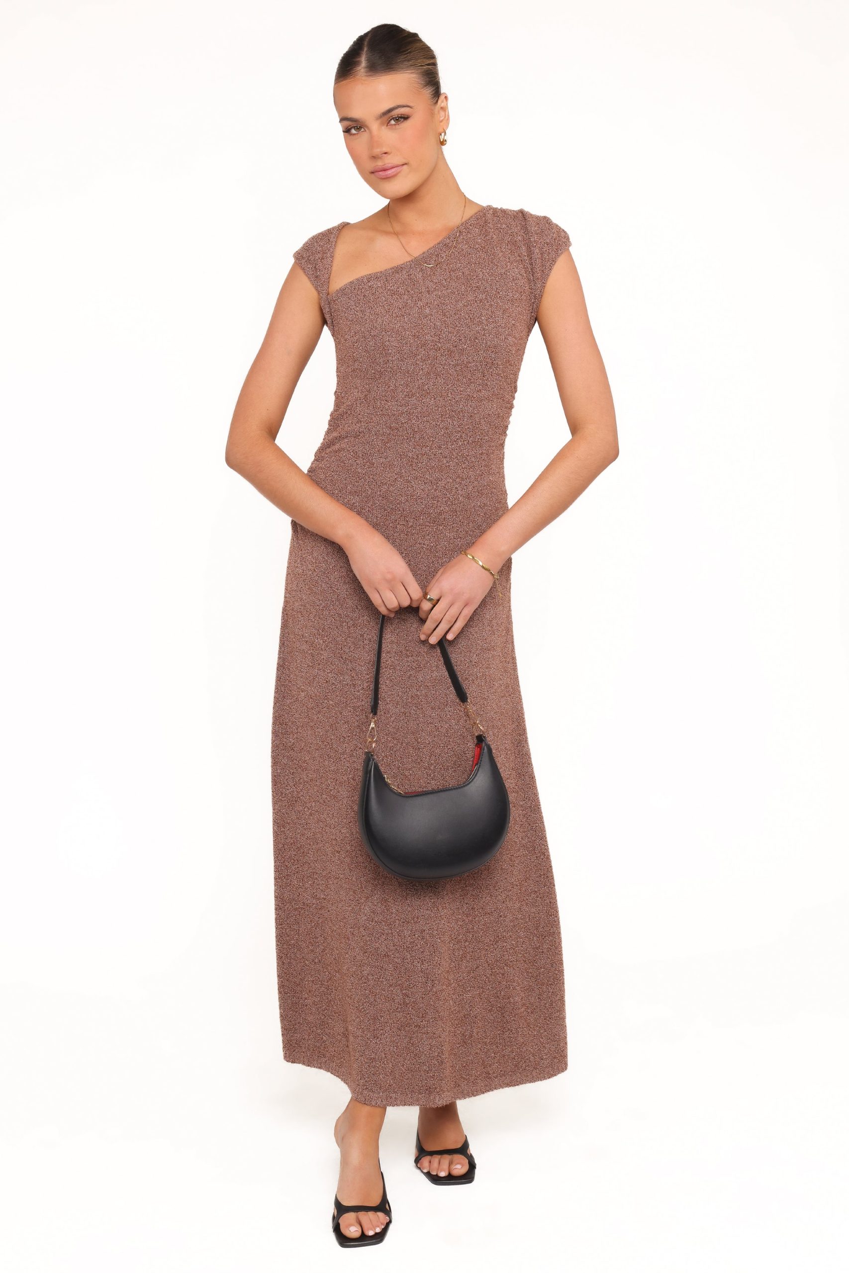 Talisa Midi Dress - Brown Marle - Image 5